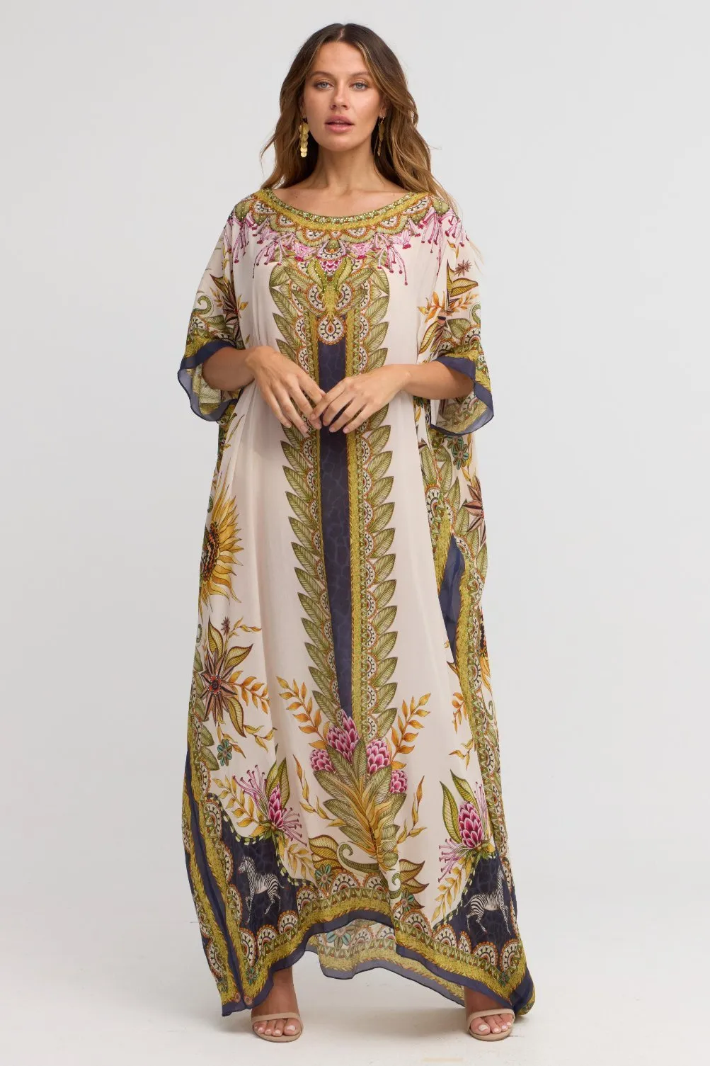 Princess Of Savannah R-N Long Kaftan sold by Czarina product image thumbnail 2