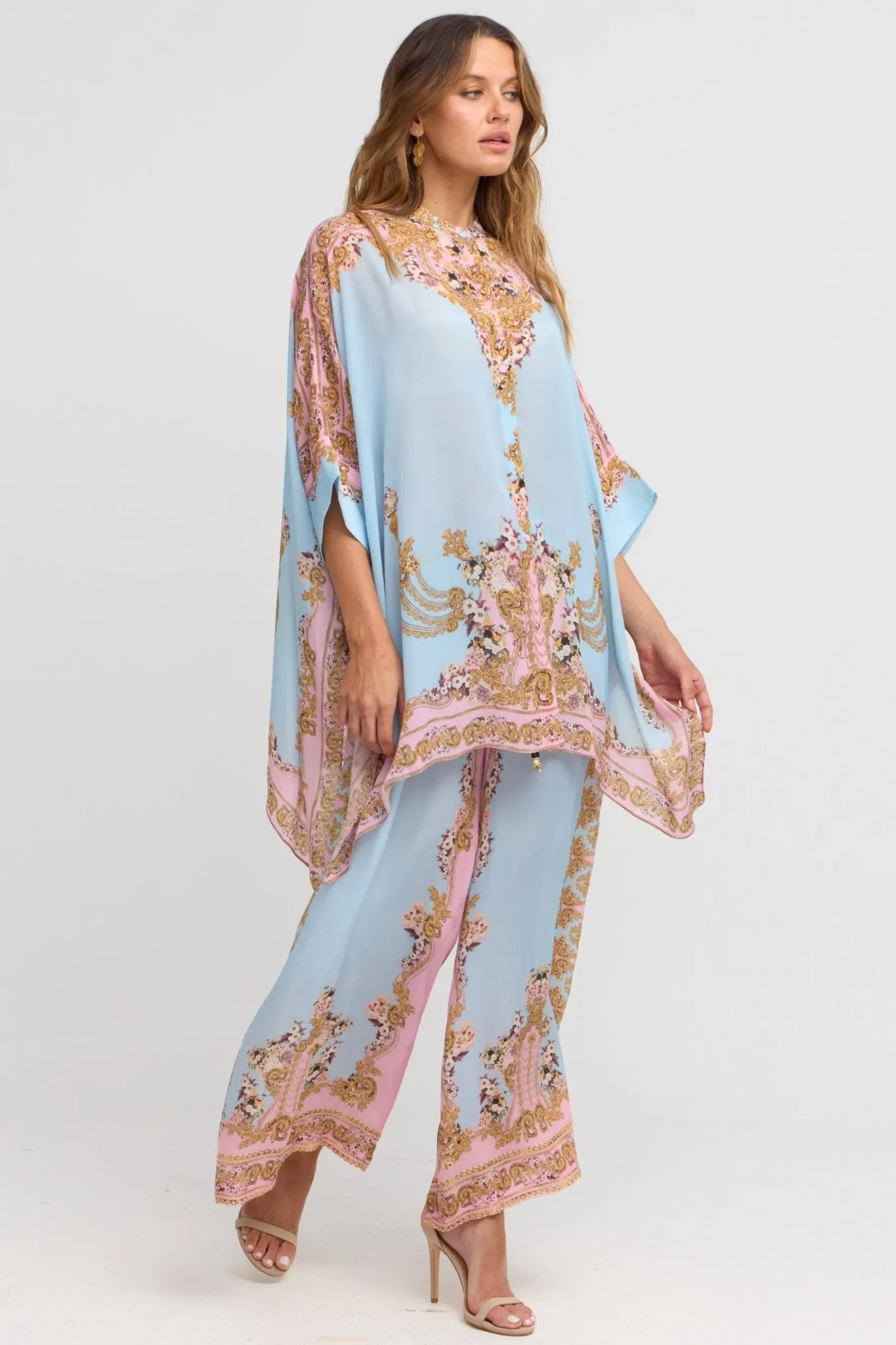Dusk Till Dawn Kaftan Top w Sleeves sold by Czarina product image thumbnail 2