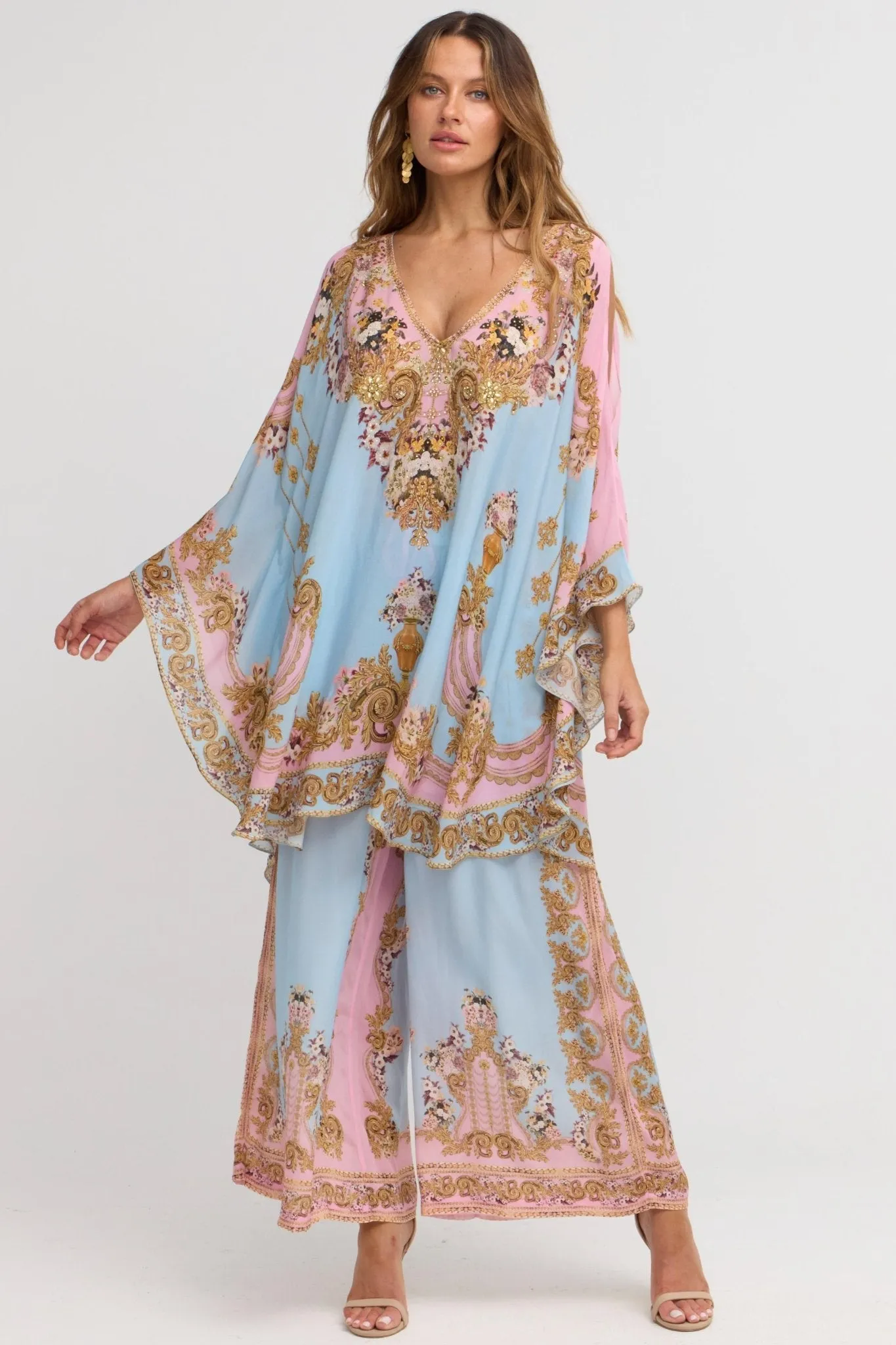 Dusk Till Dawn Kaftan Dress sold by Czarina product image thumbnail 5