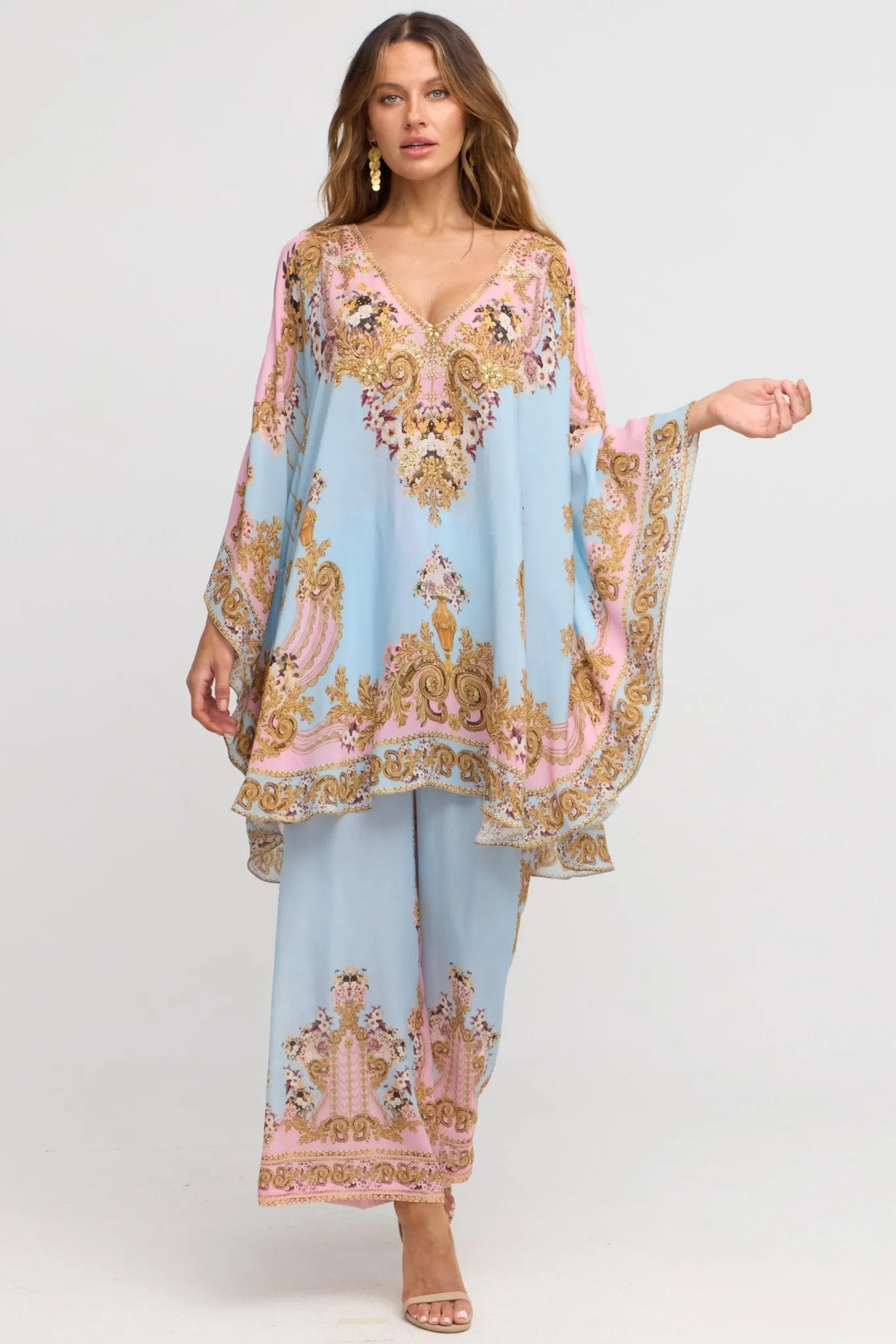 Dusk Till Dawn Kaftan Dress sold by Czarina product image thumbnail 2