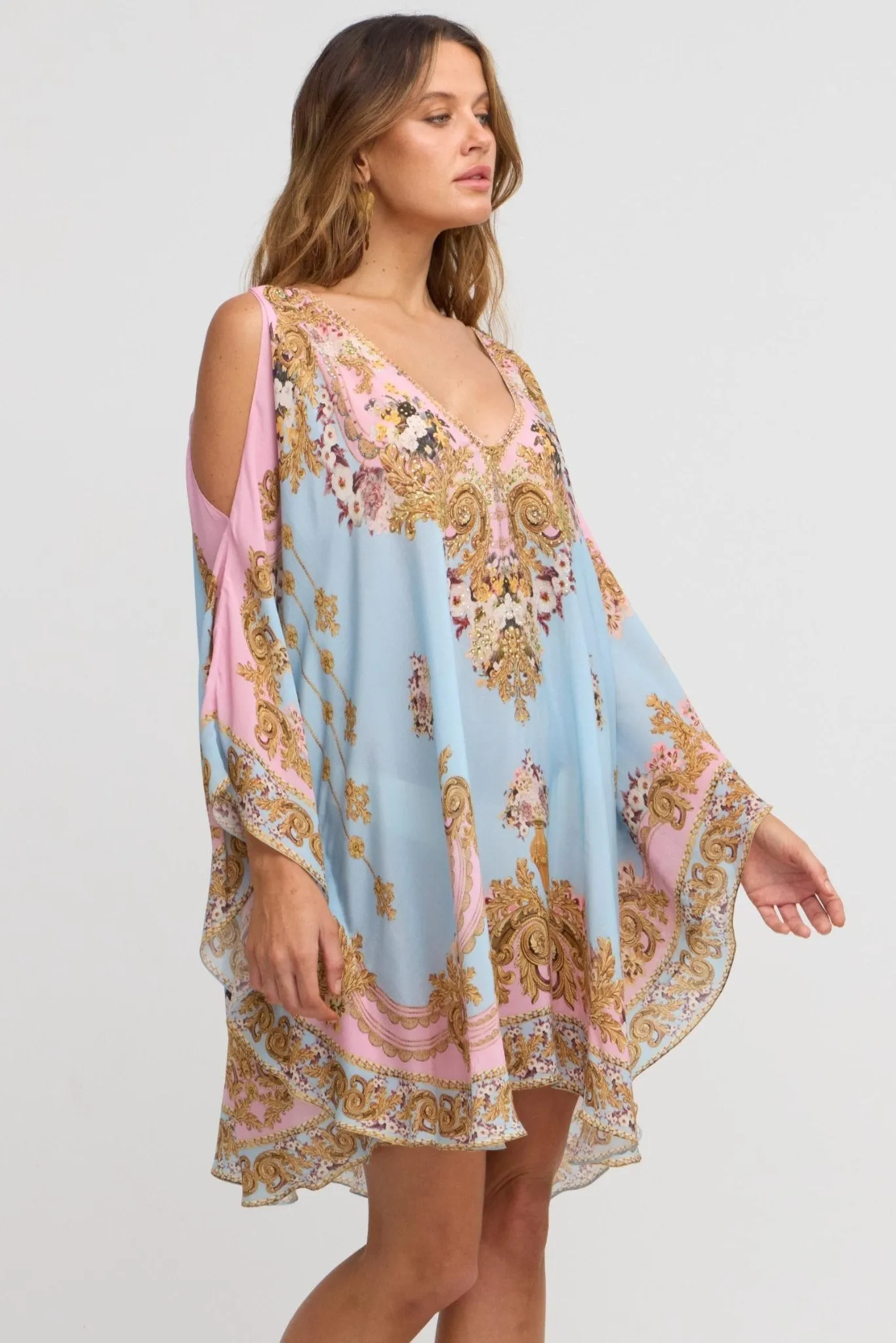 Dusk Till Dawn Kaftan Dress sold by Czarina product image thumbnail 3