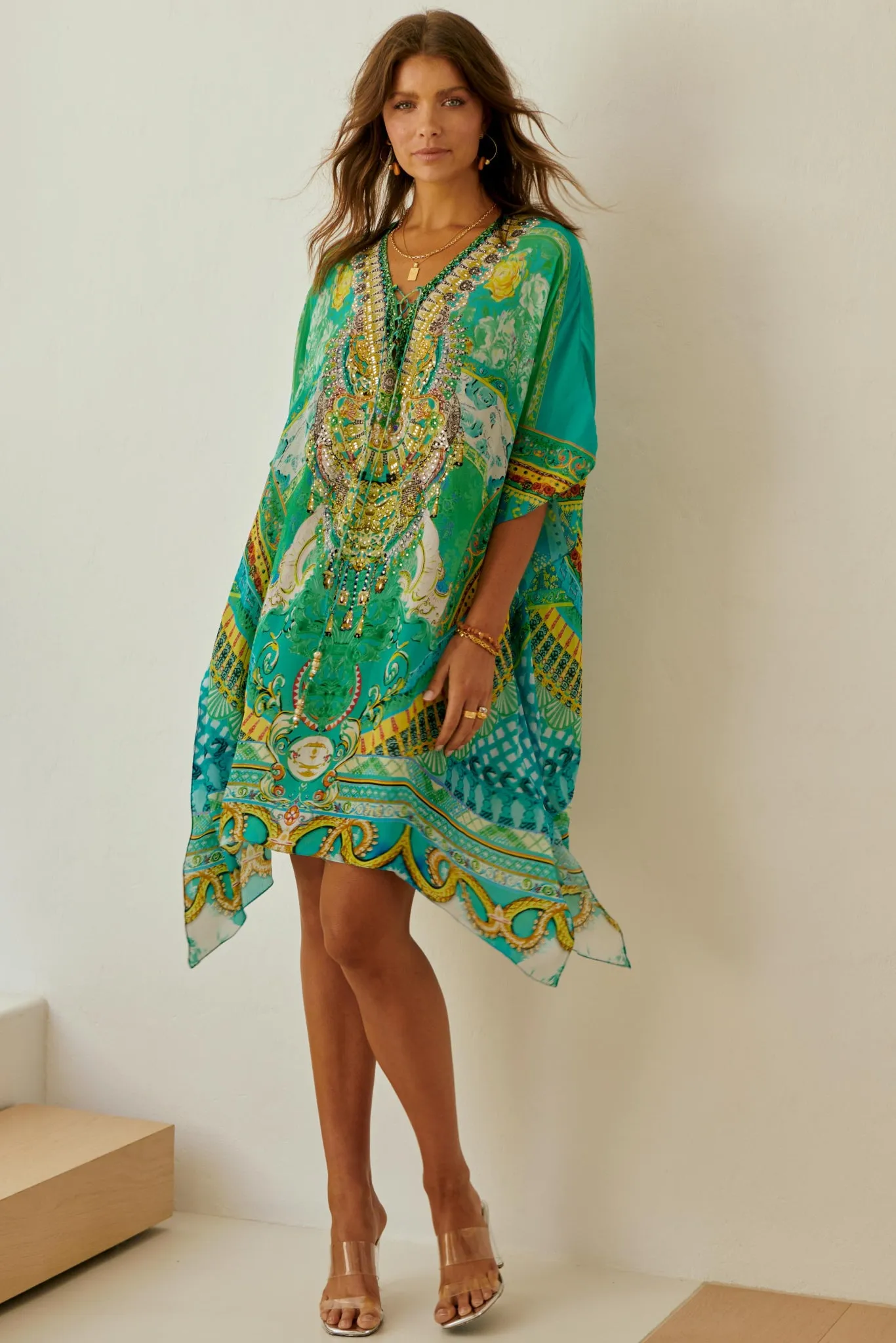 Isle Of Dreams Short Kaftan sold by Czarina product image thumbnail 5