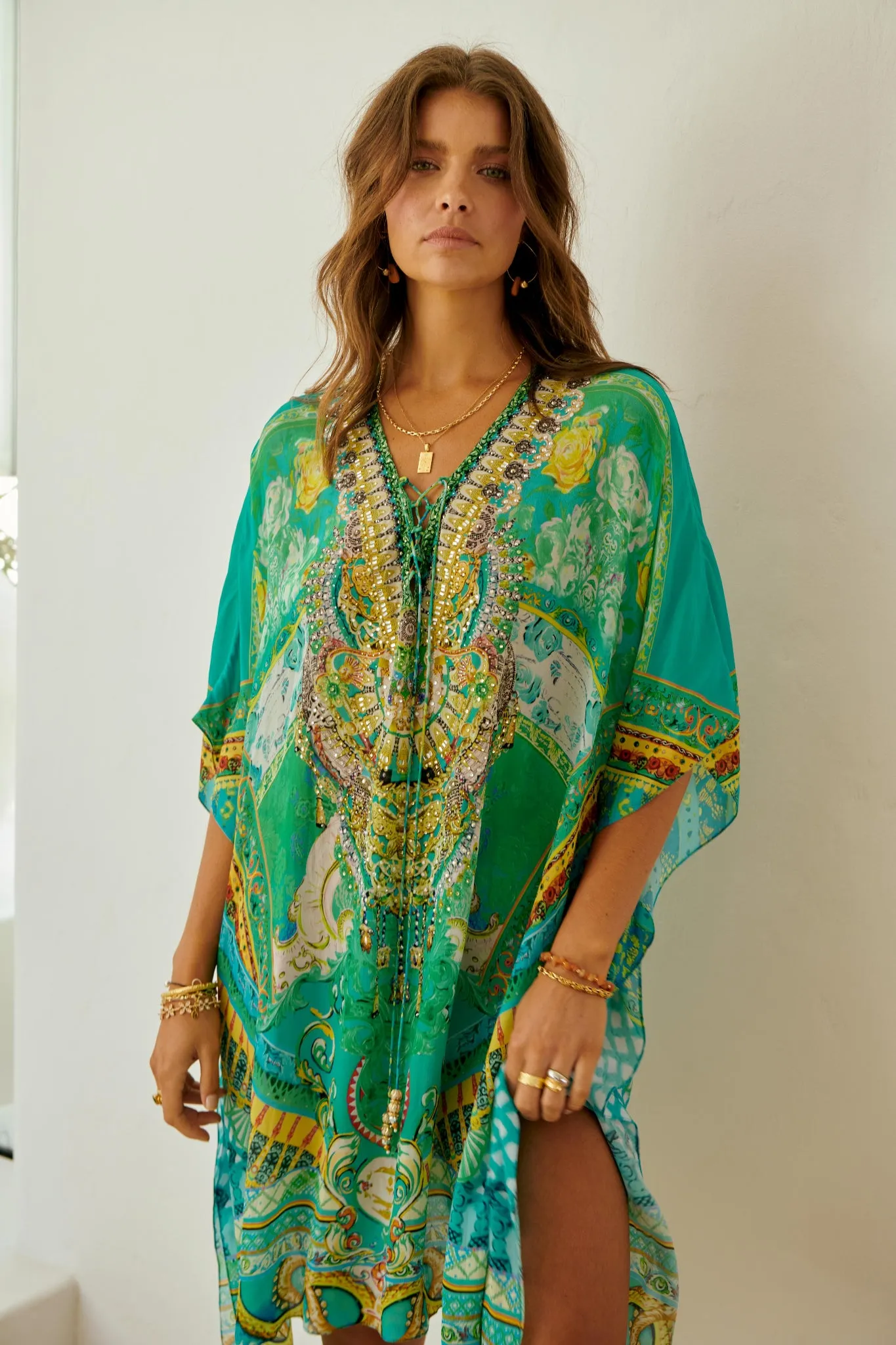 Isle Of Dreams Short Kaftan sold by Czarina product image thumbnail 3