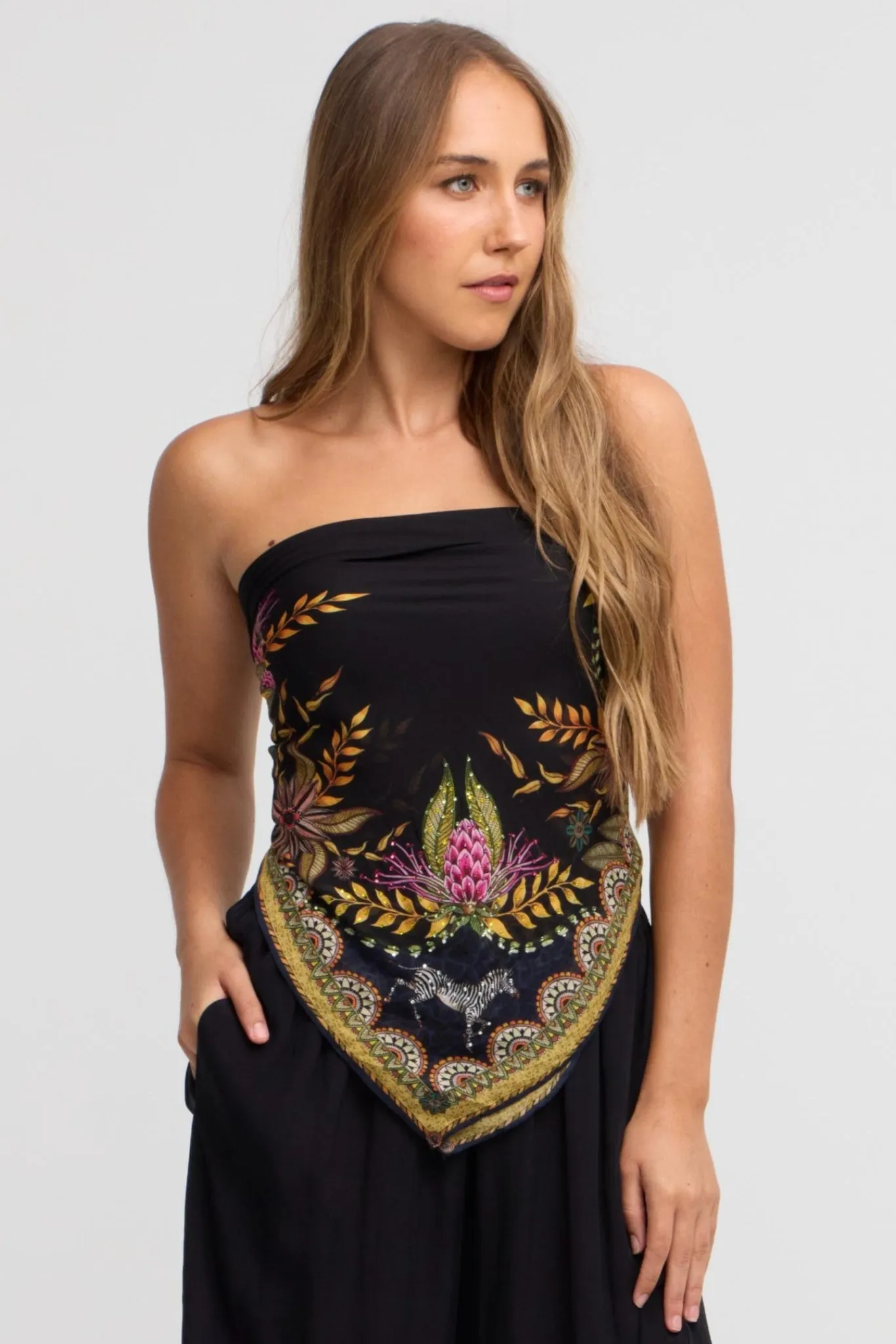 Queen Of Savannah Scarf sold by Czarina