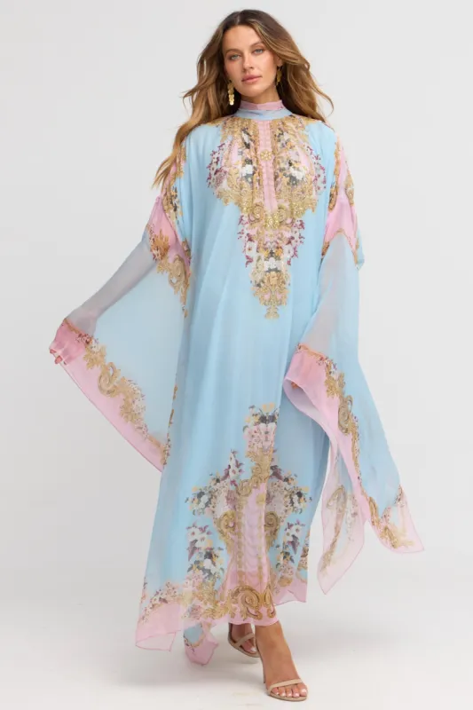 Dusk Till Dawn High-neck Maxi Kaftan sold by Czarina