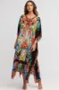 Spanish Flowers Medium Kaftan sold by Czarina