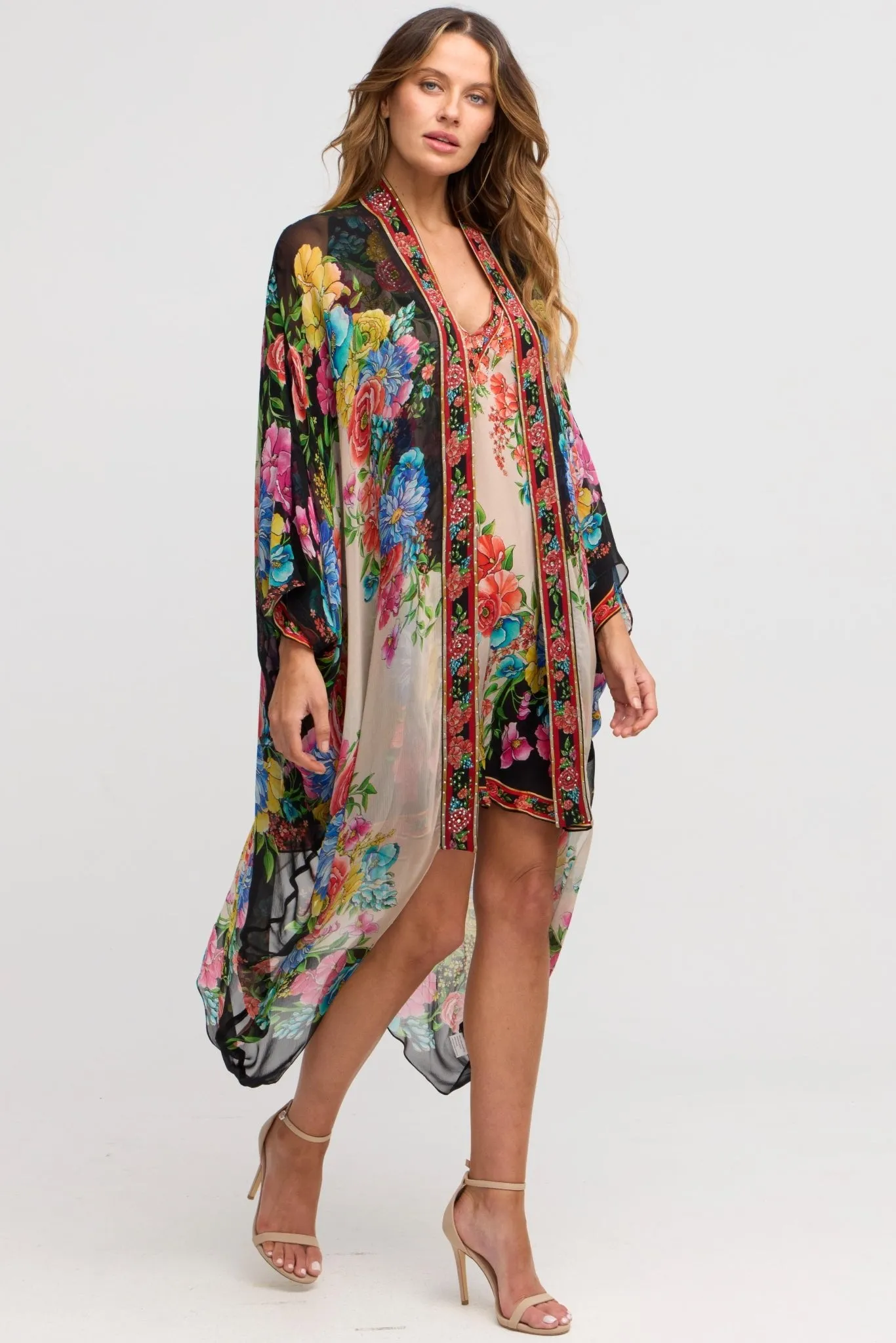 Spanish Flowers Medium Cape sold by Czarina product image thumbnail 5