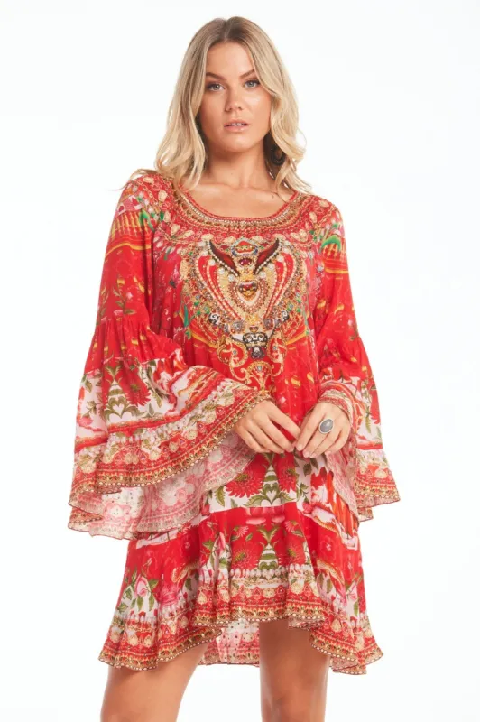 More Than Ever Frill Dress sold by Czarina