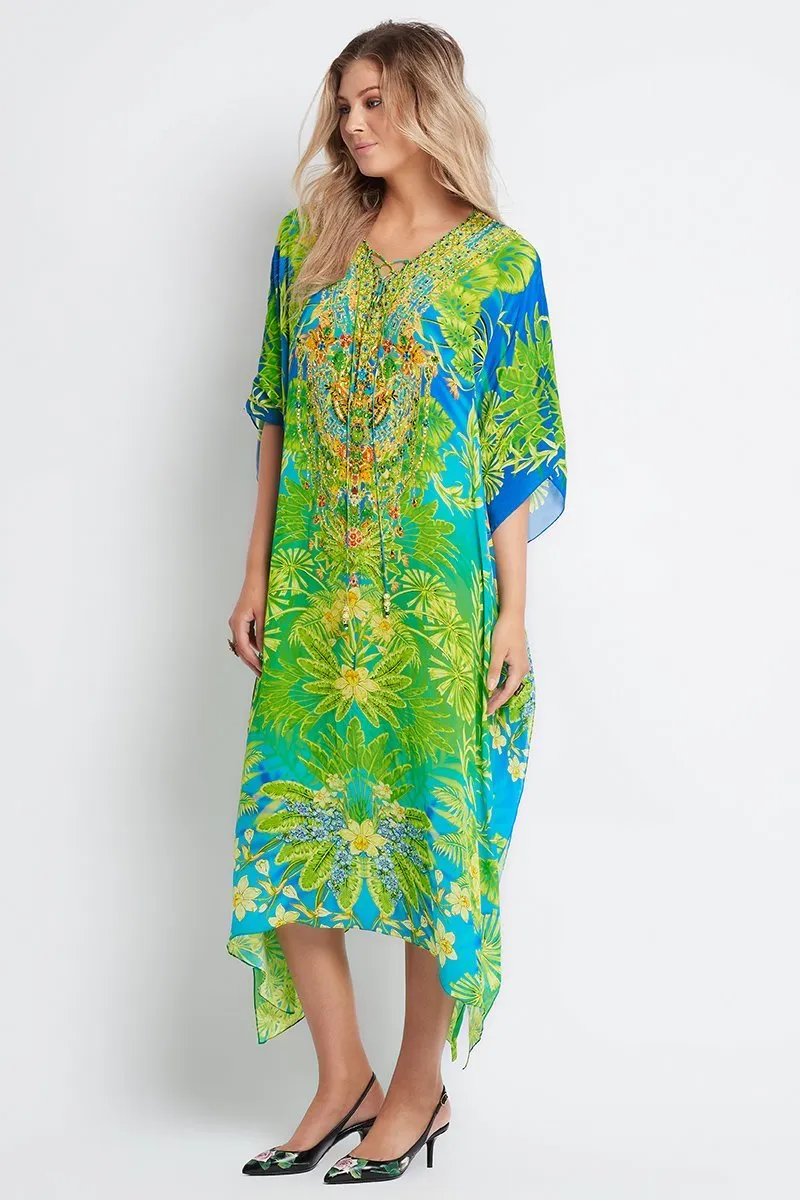 Between The Raindrops Medium Kaftan sold by Czarina product image thumbnail 2
