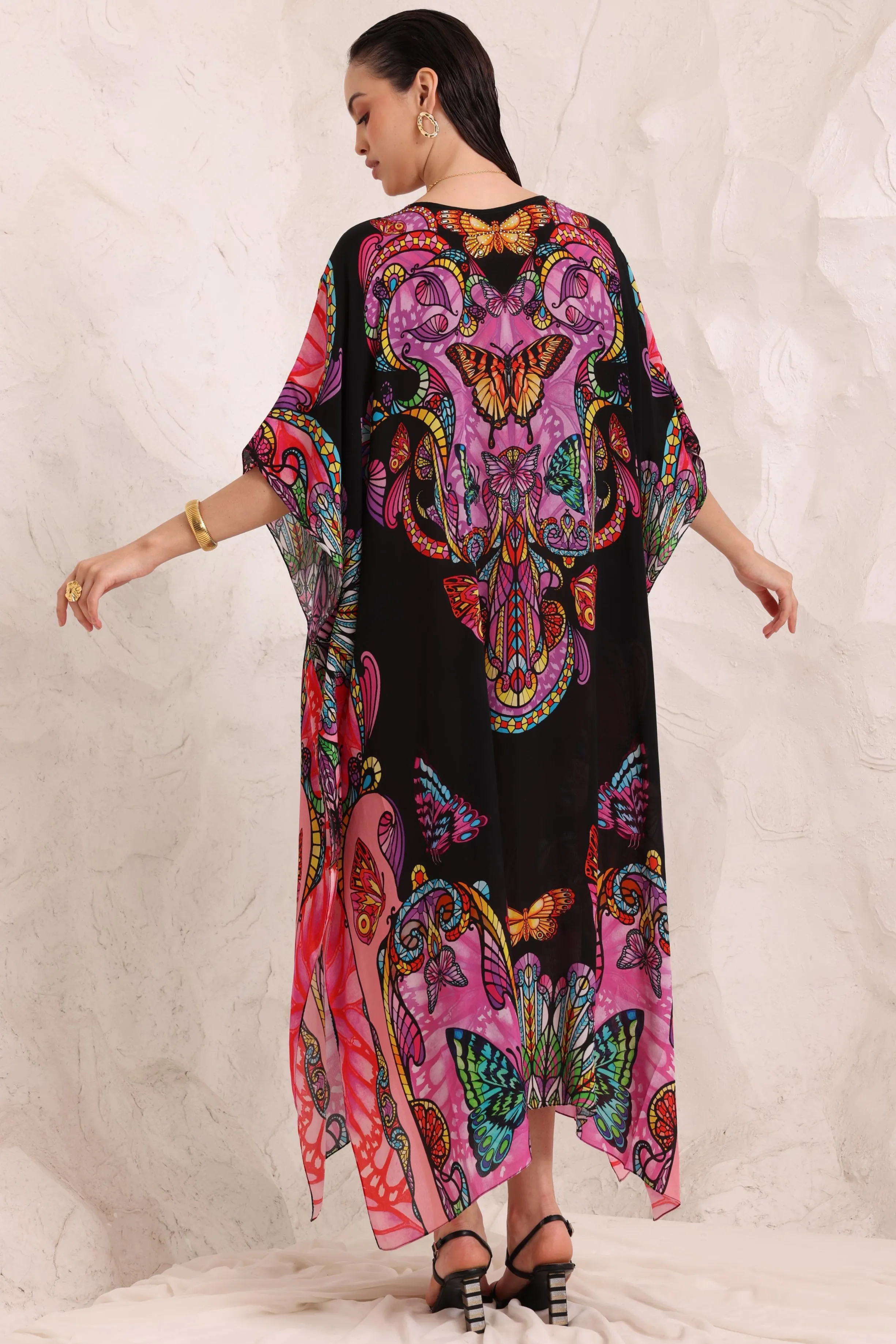 Midnight Wings Medium Kaftan sold by Czarina product image thumbnail 2