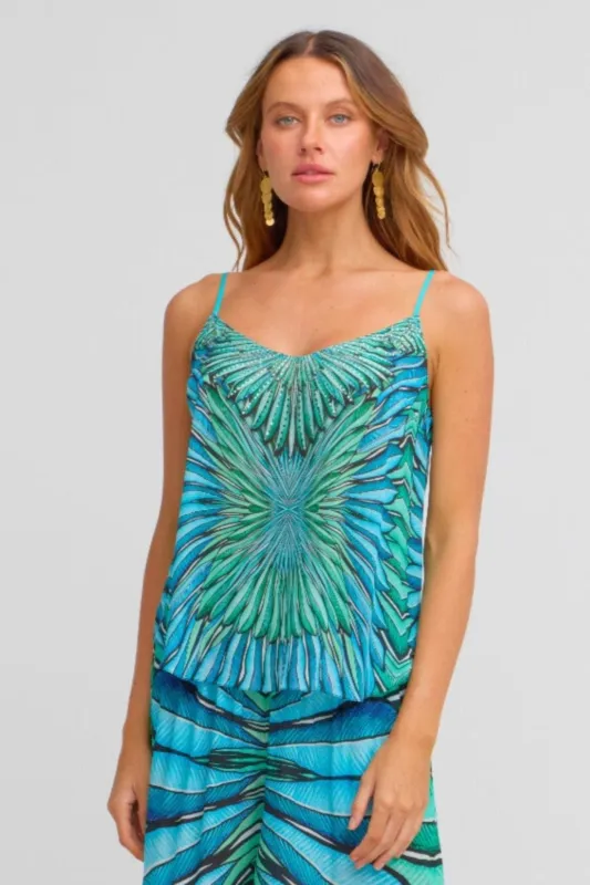 Wings Of The Sea Cami Top sold by Czarina