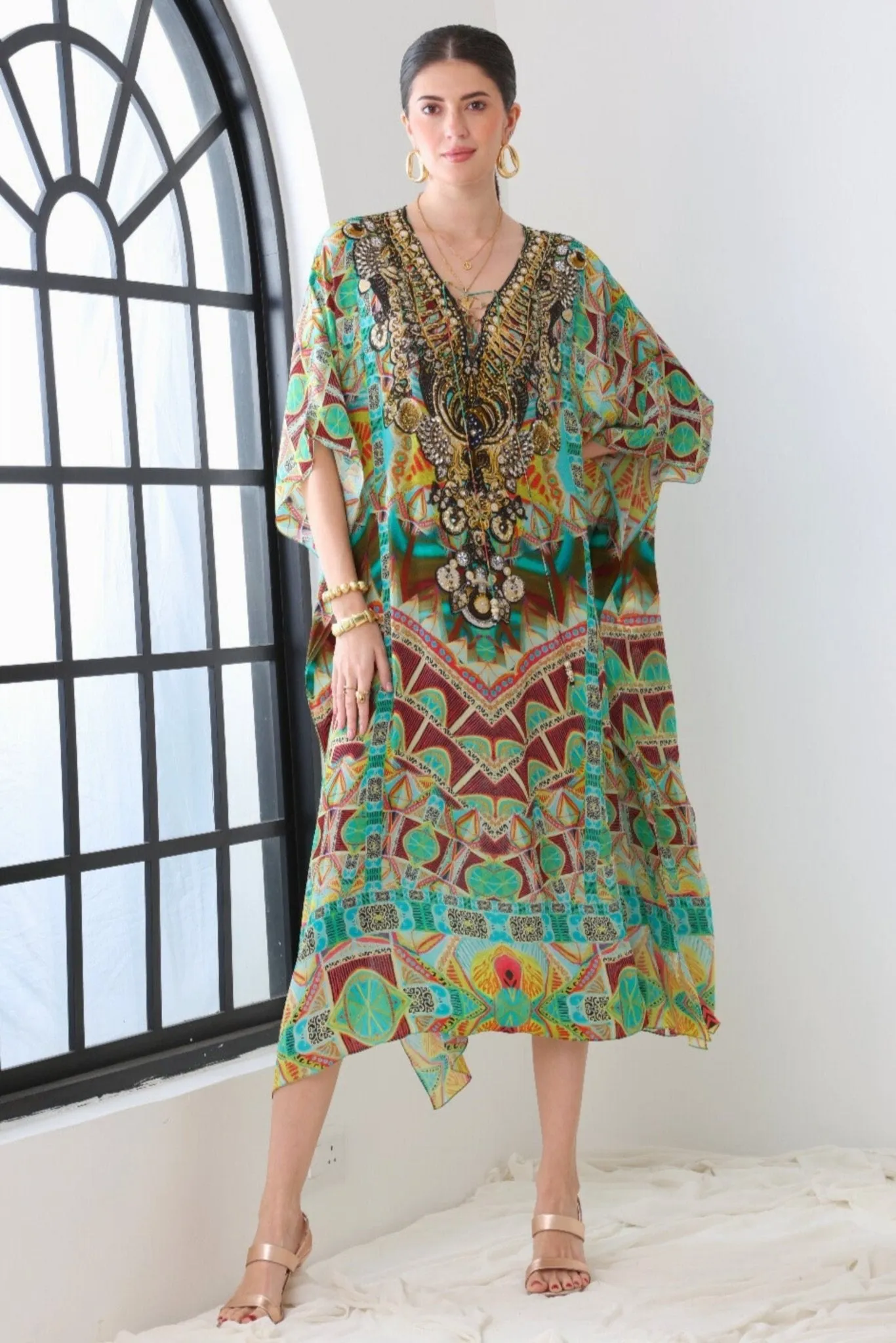 Lost In Laos Medium Kaftan sold by Czarina product image thumbnail 3