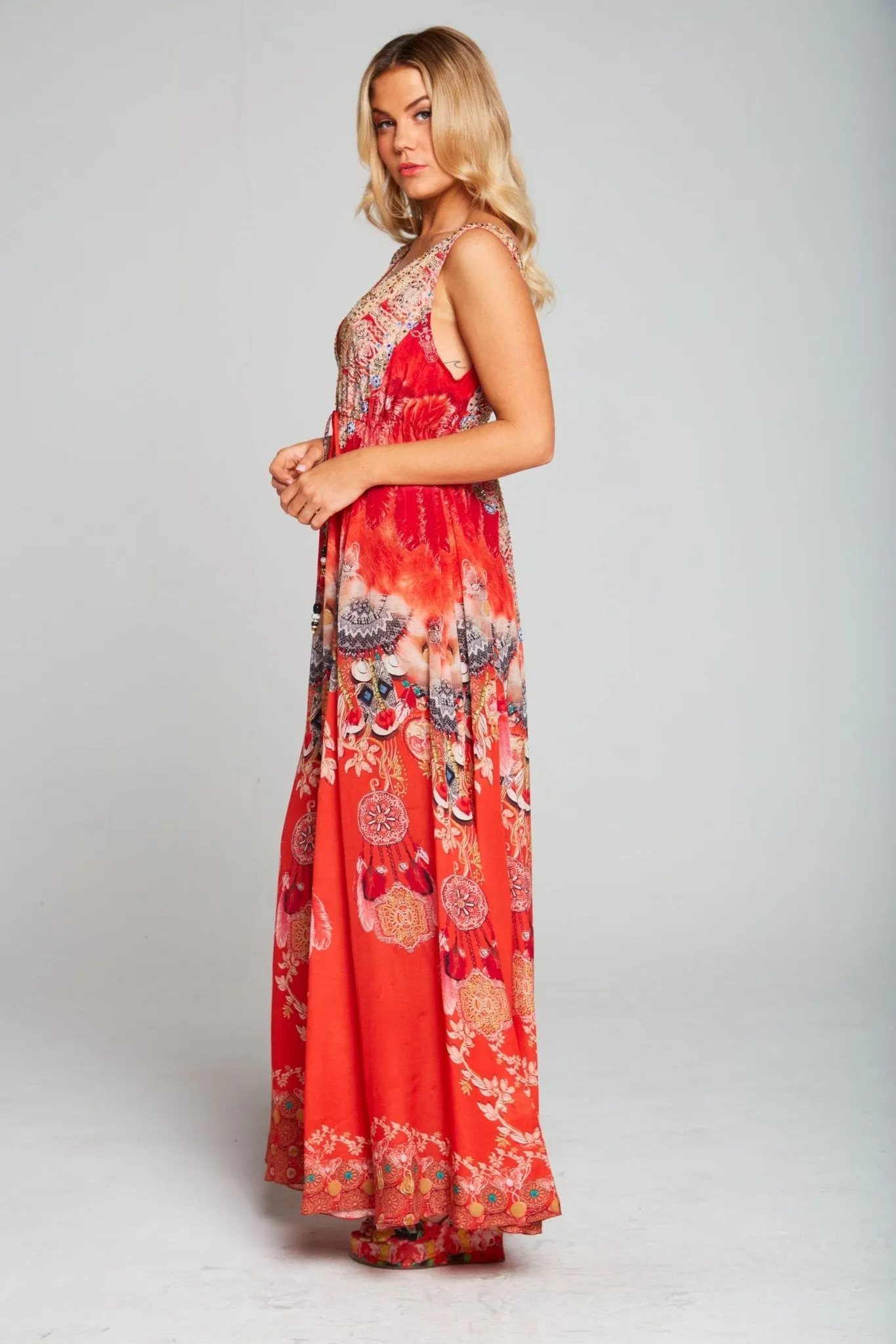 Goddess Maxi Dress sold by Czarina product image thumbnail 5
