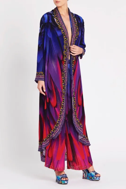 Wings Of Freedom Long Jacket sold by Czarina