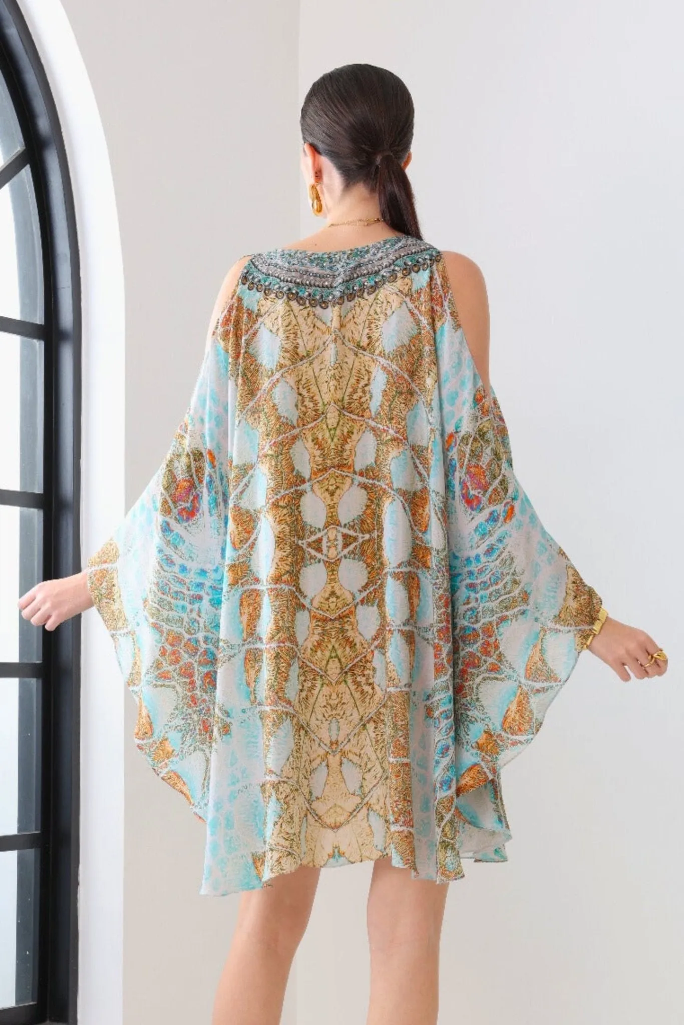 AANYA KAFTAN DRESS sold by Czarina product image thumbnail 3