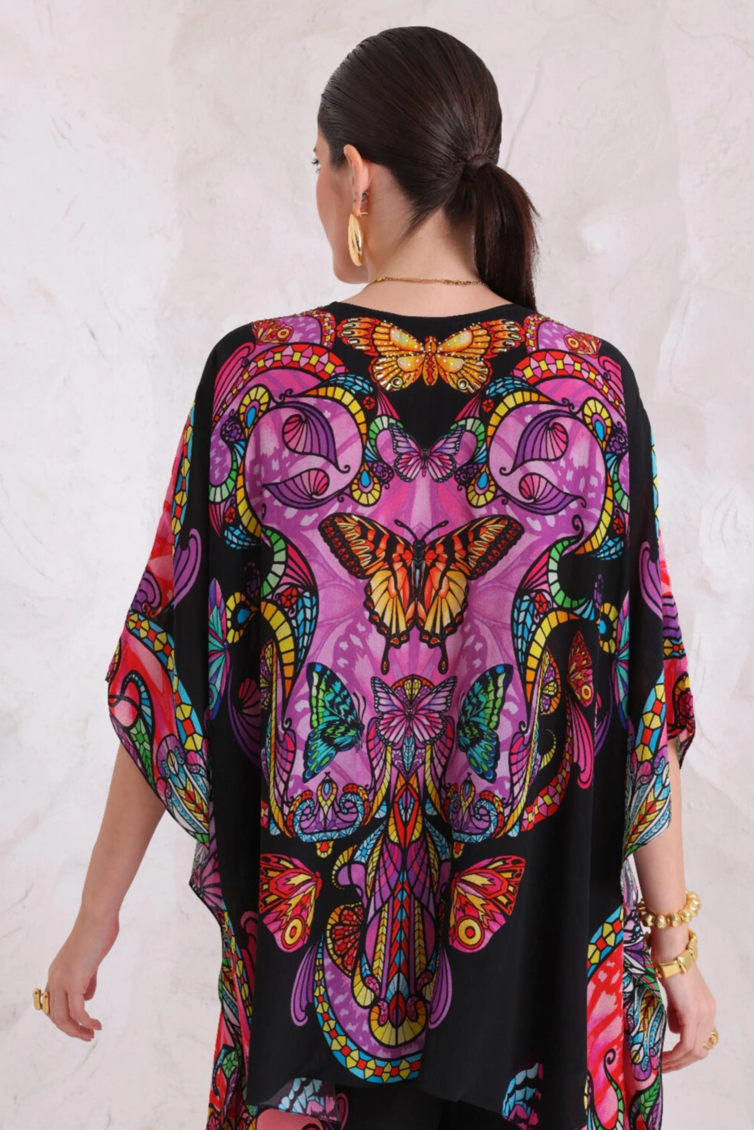 MIDNIGHT WINGS BUTTERFLY TOP sold by Czarina product image thumbnail 5