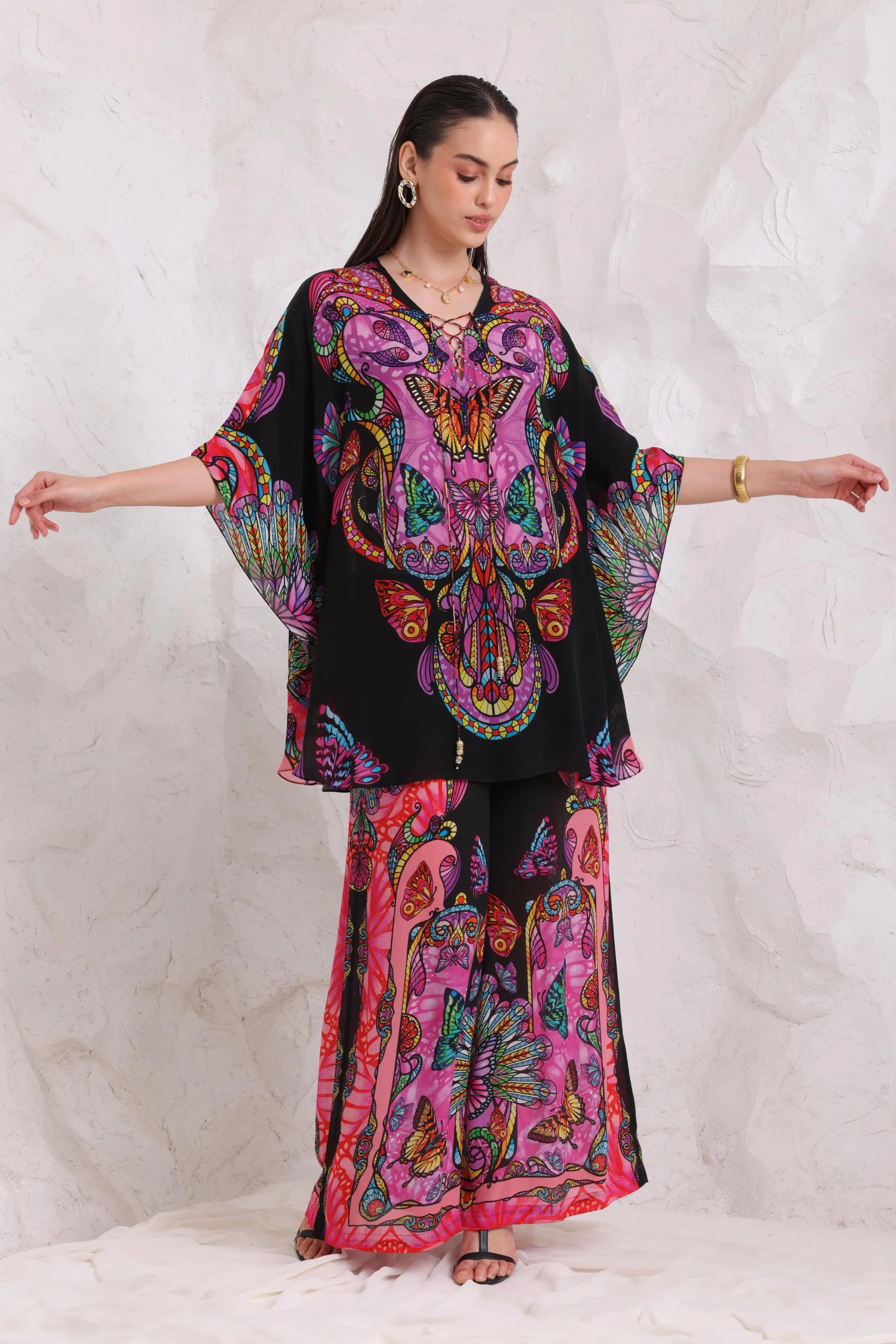 MIDNIGHT WINGS BUTTERFLY TOP sold by Czarina product image thumbnail 4