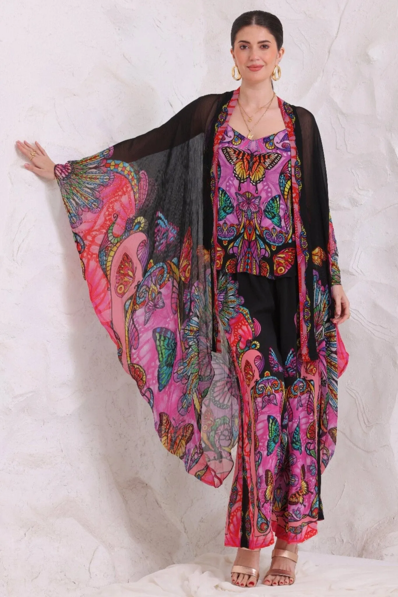 MIDNIGHT WINGS MEDIUM CAPE sold by Czarina product image thumbnail 2