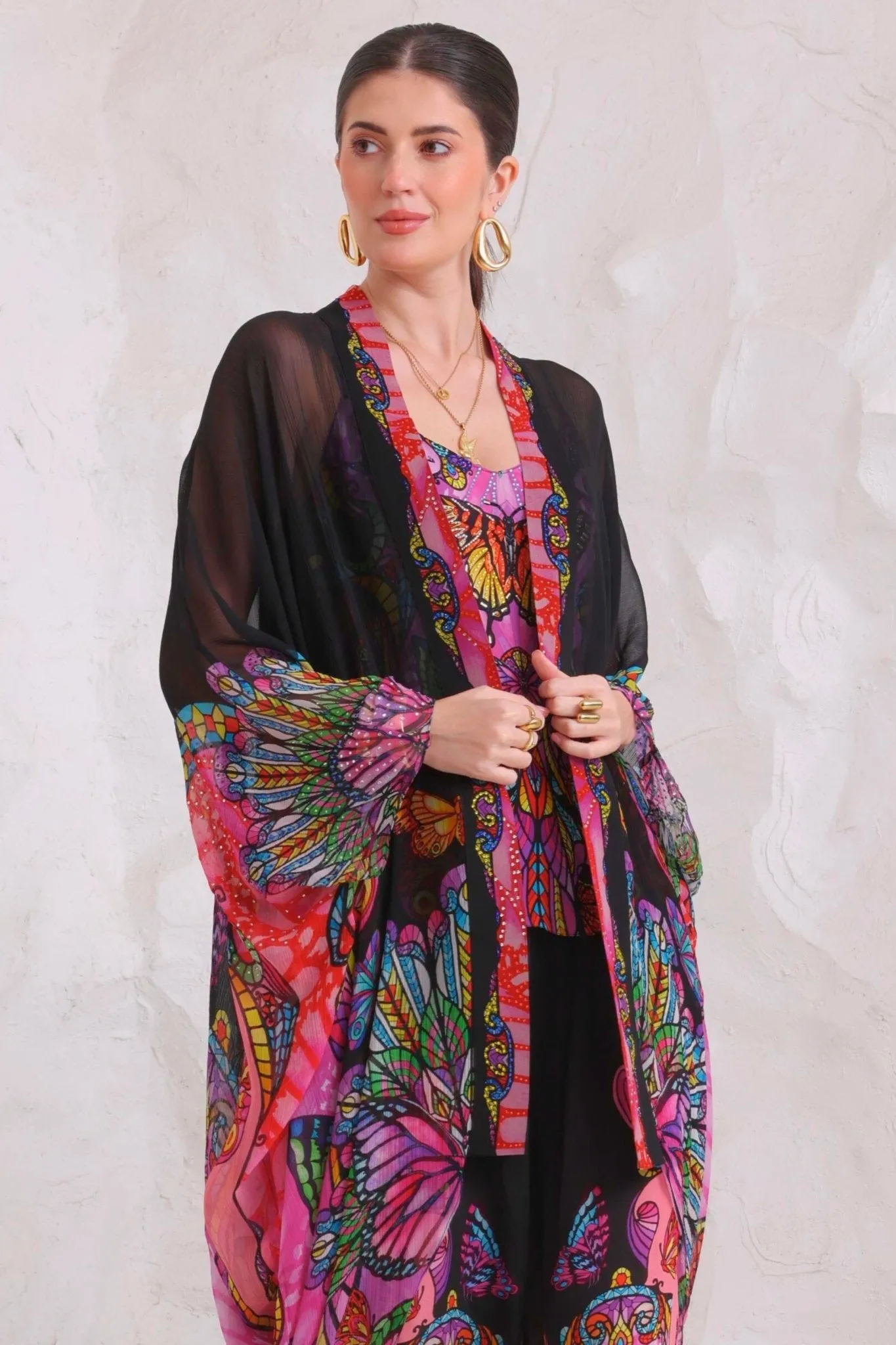 MIDNIGHT WINGS MEDIUM CAPE sold by Czarina product image thumbnail 3
