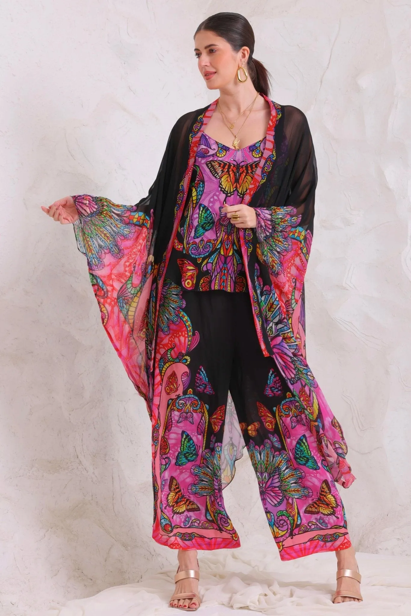MIDNIGHT WINGS MEDIUM CAPE sold by Czarina product image thumbnail 4