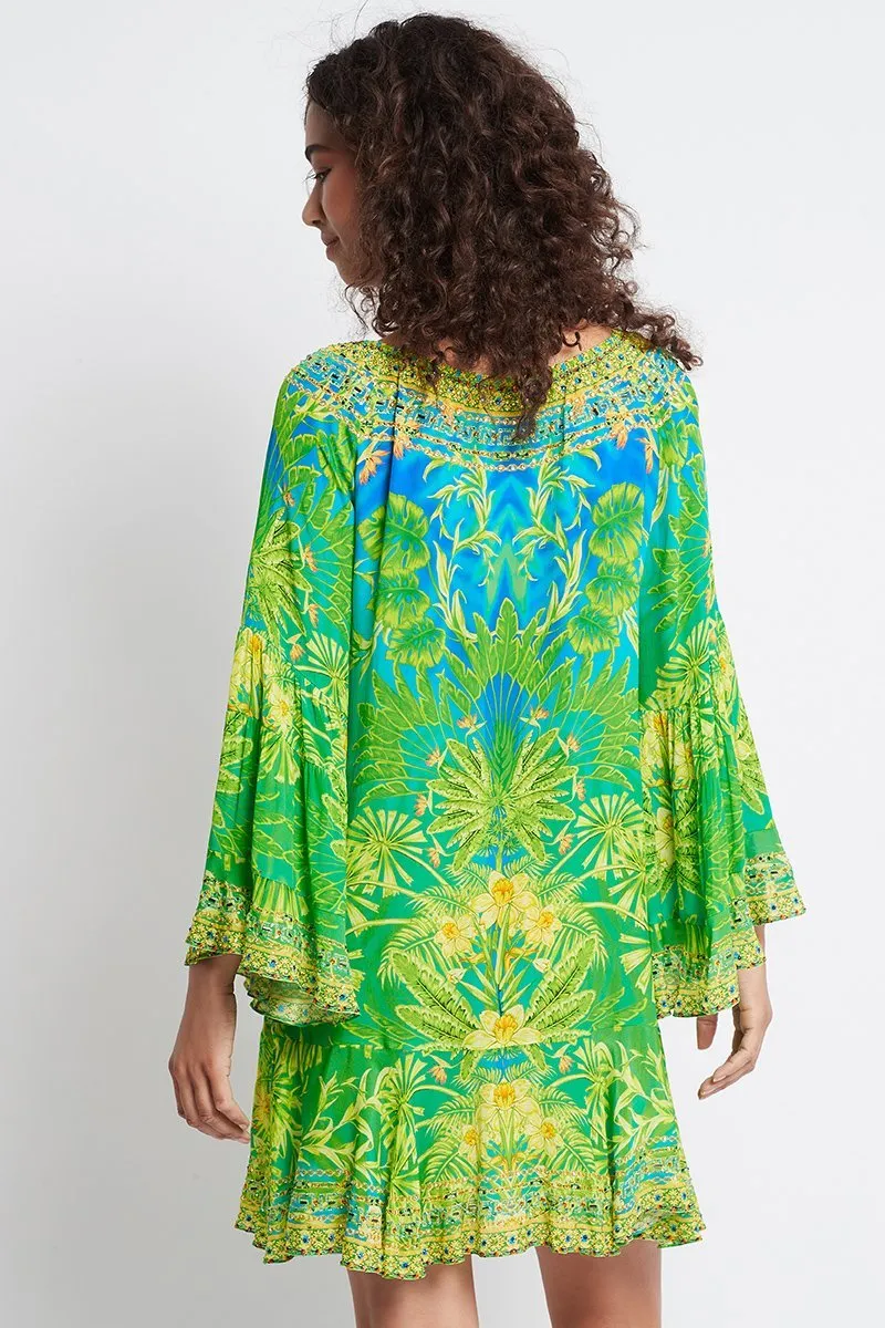 Between The Raindrops Frill Dress sold by Czarina product image thumbnail 4