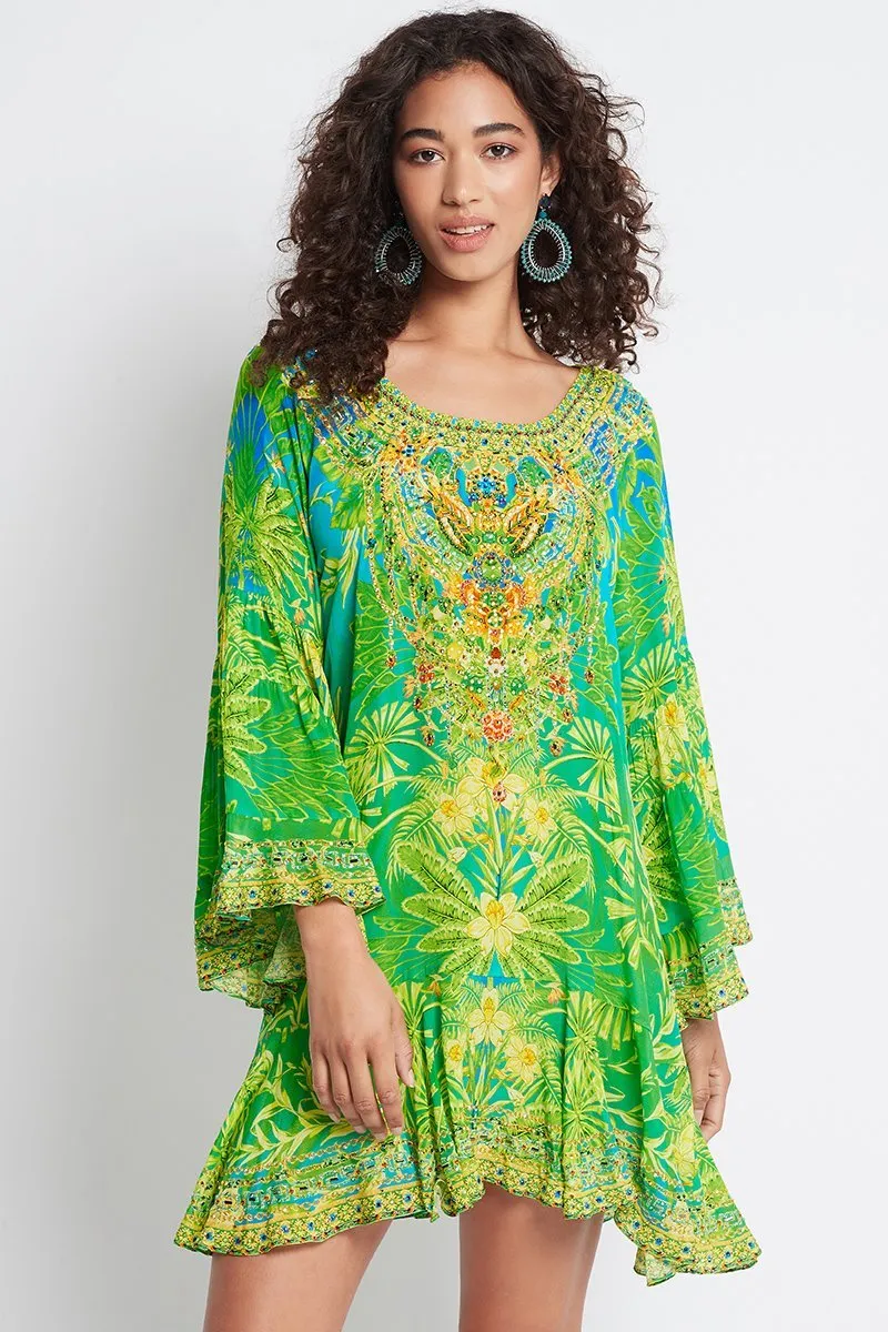 Between The Raindrops Frill Dress sold by Czarina