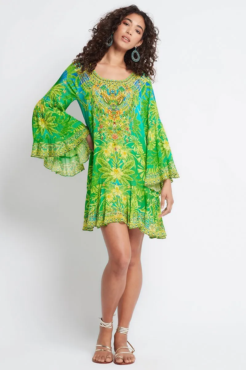 Between The Raindrops Frill Dress sold by Czarina product image thumbnail 5