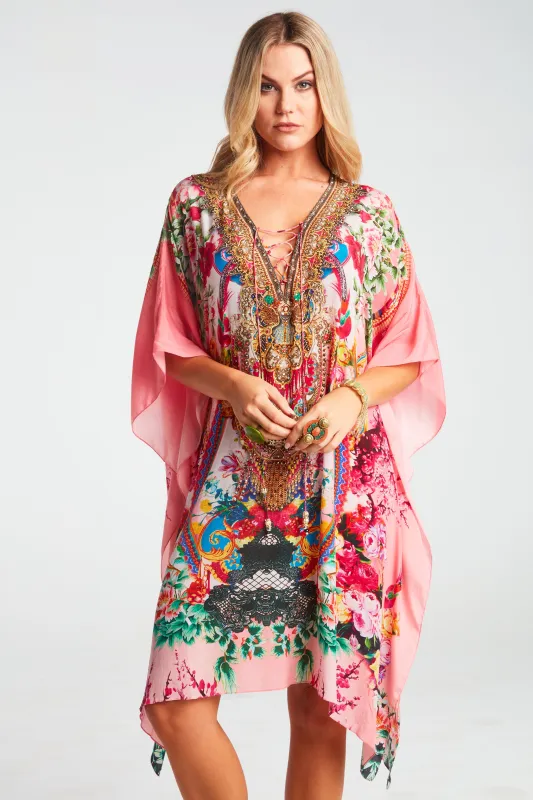 More Than Friends Short Kaftan sold by Czarina