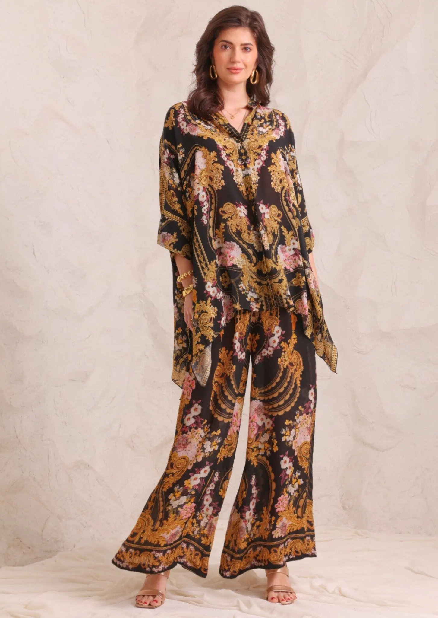 GOLDEN GIRL KAFTAN TOP W SLEEVES sold by Czarina product image thumbnail 2