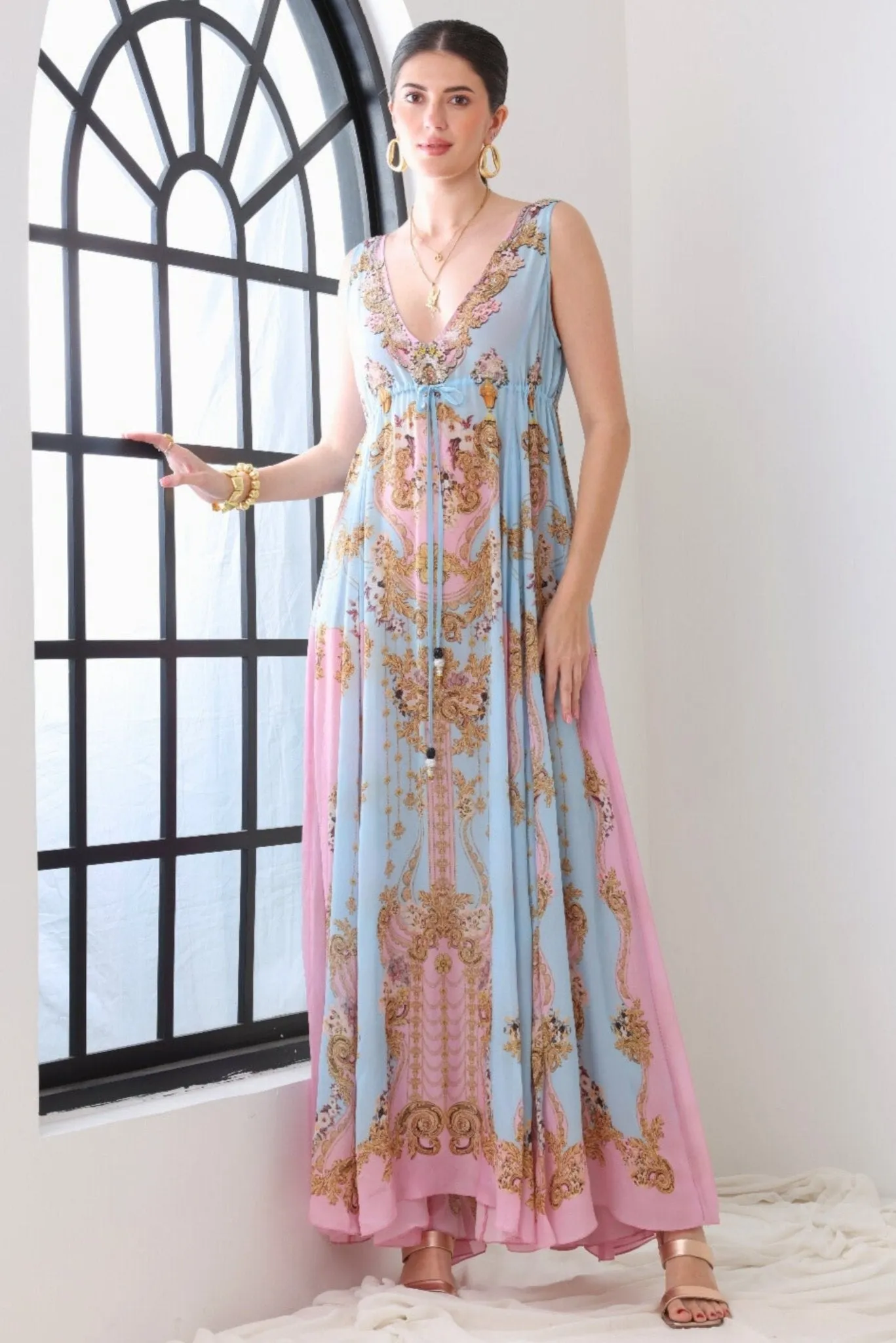 DUSK TILL DAWN MAXI DRESS sold by Czarina product image thumbnail 2