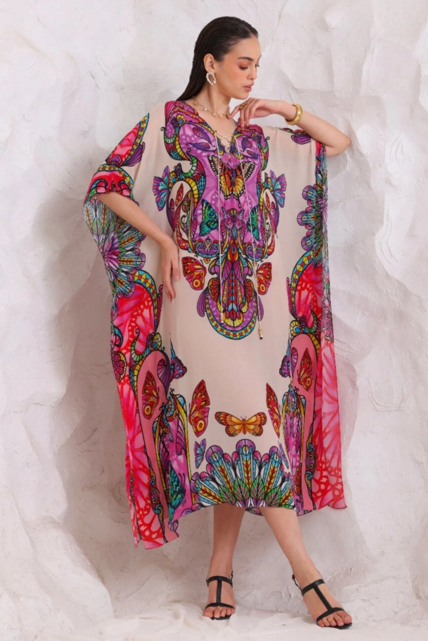 WINGS OF WONDER MEDIUM KAFTAN sold by Czarina product image thumbnail 4