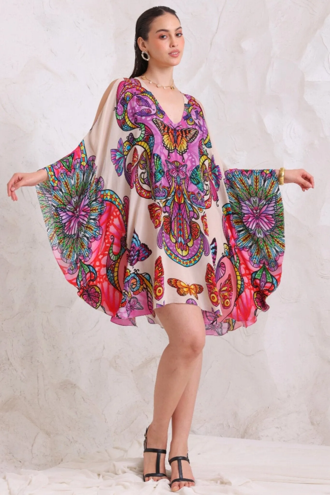 WINGS OF WONDER KAFTAN DRESS sold by Czarina product image thumbnail 2