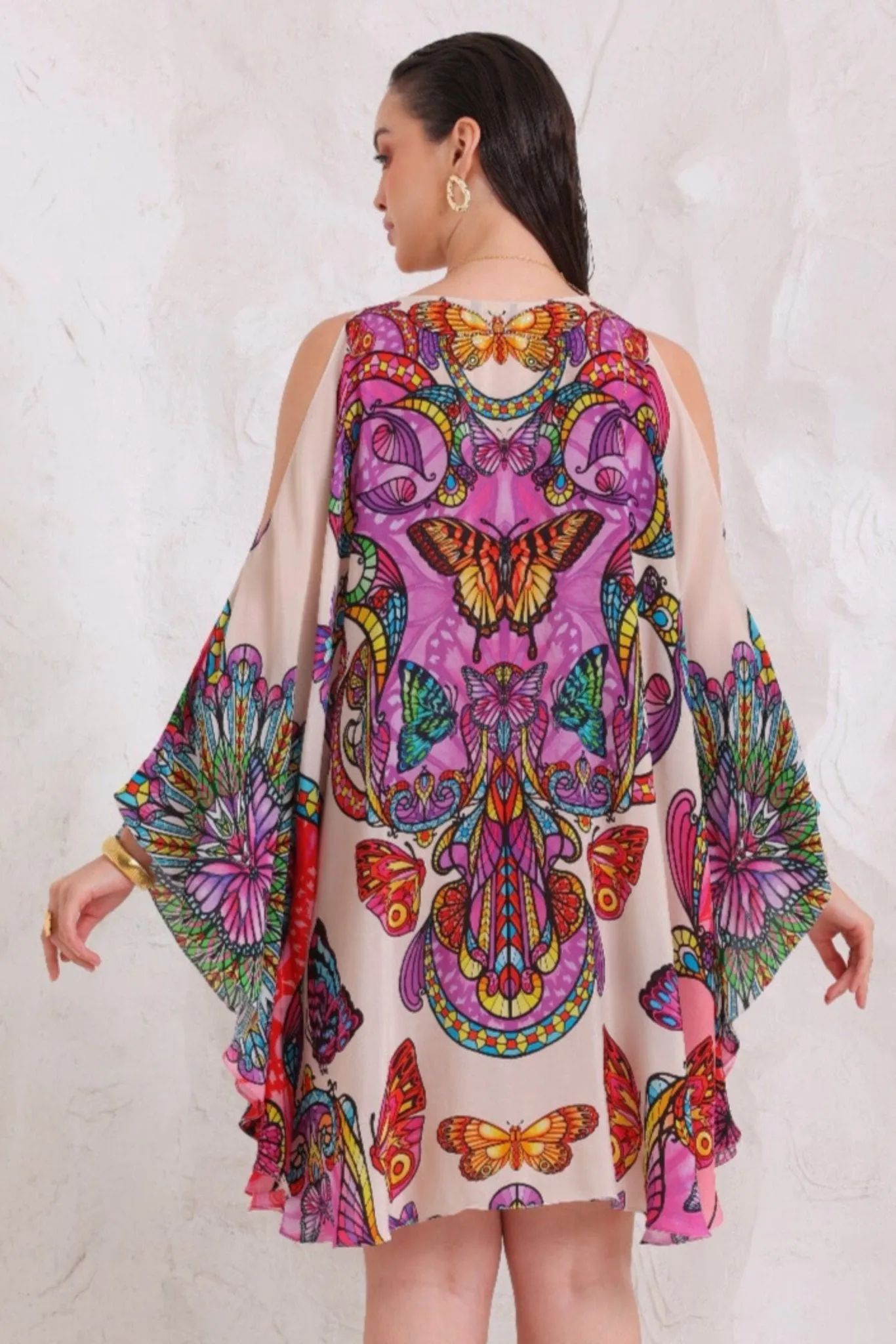 WINGS OF WONDER KAFTAN DRESS sold by Czarina product image thumbnail 4
