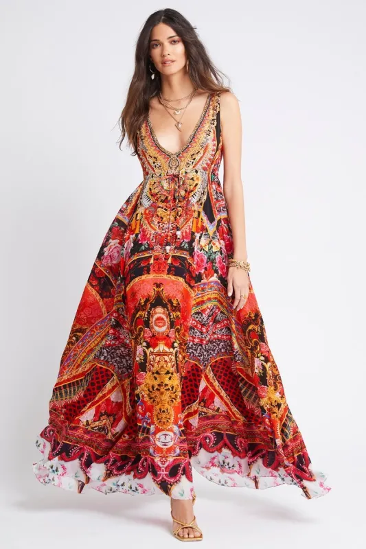 SHE WAS POWERFUL MAXI DRESS sold by Czarina