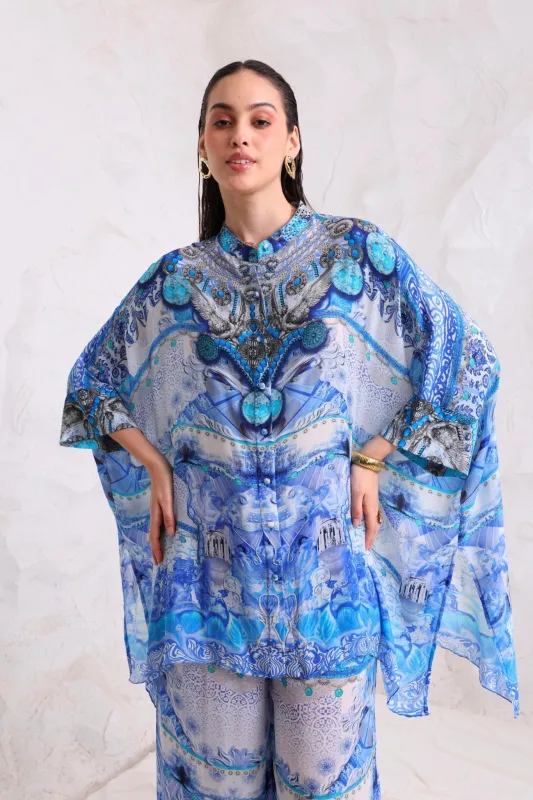 HAITI KAFTAN TOP W SLEEVES sold by Czarina