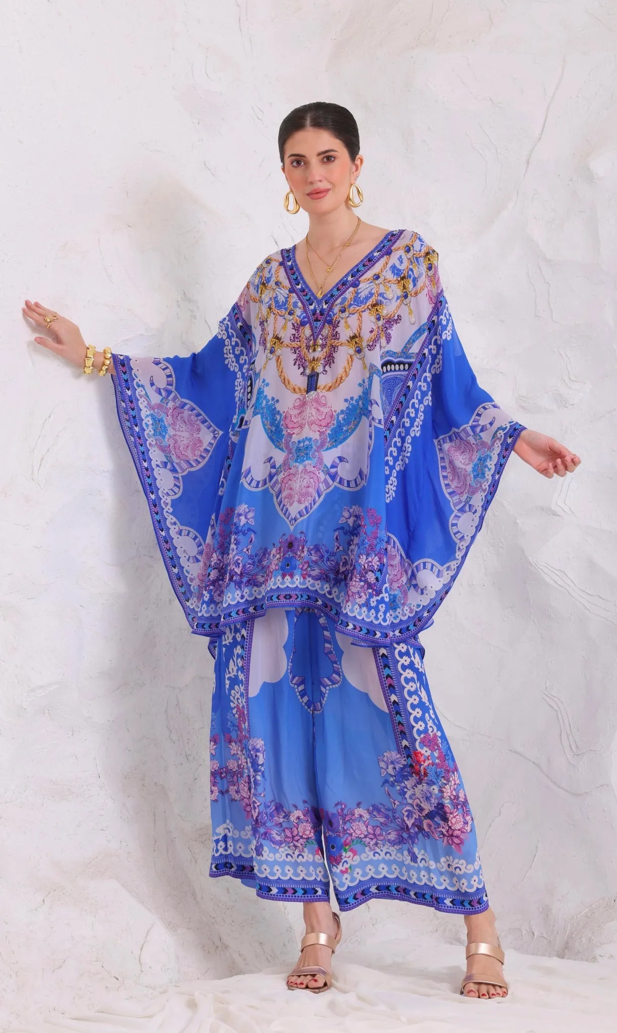 PURPLE PEARLS TROUSERS sold by Czarina product image thumbnail 2