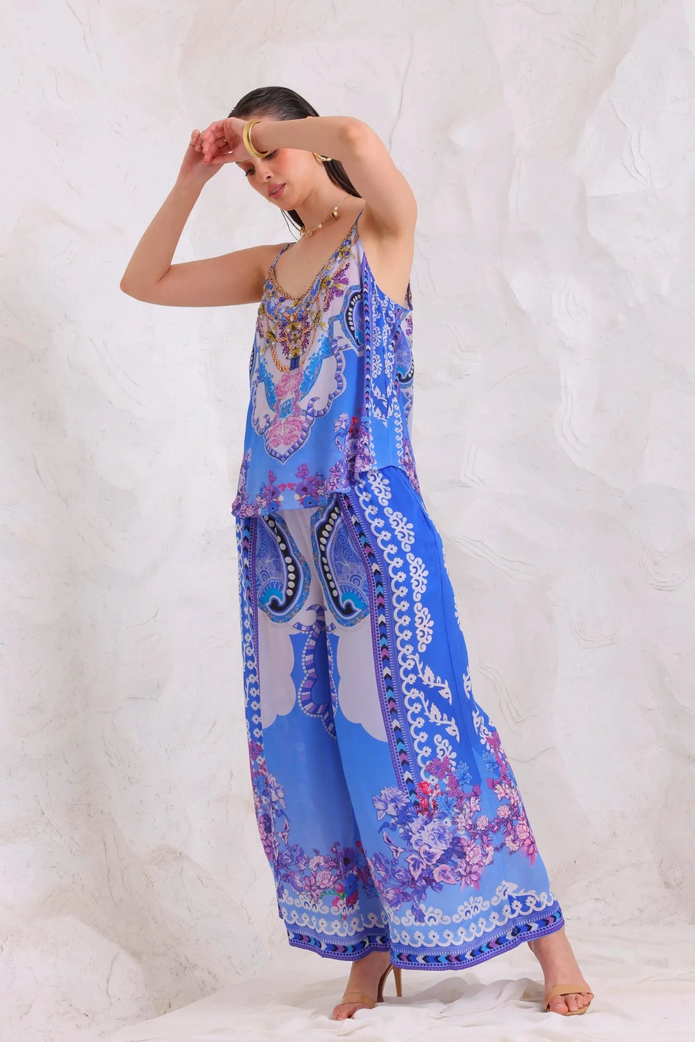 PURPLE PEARLS TROUSERS sold by Czarina product image thumbnail 5