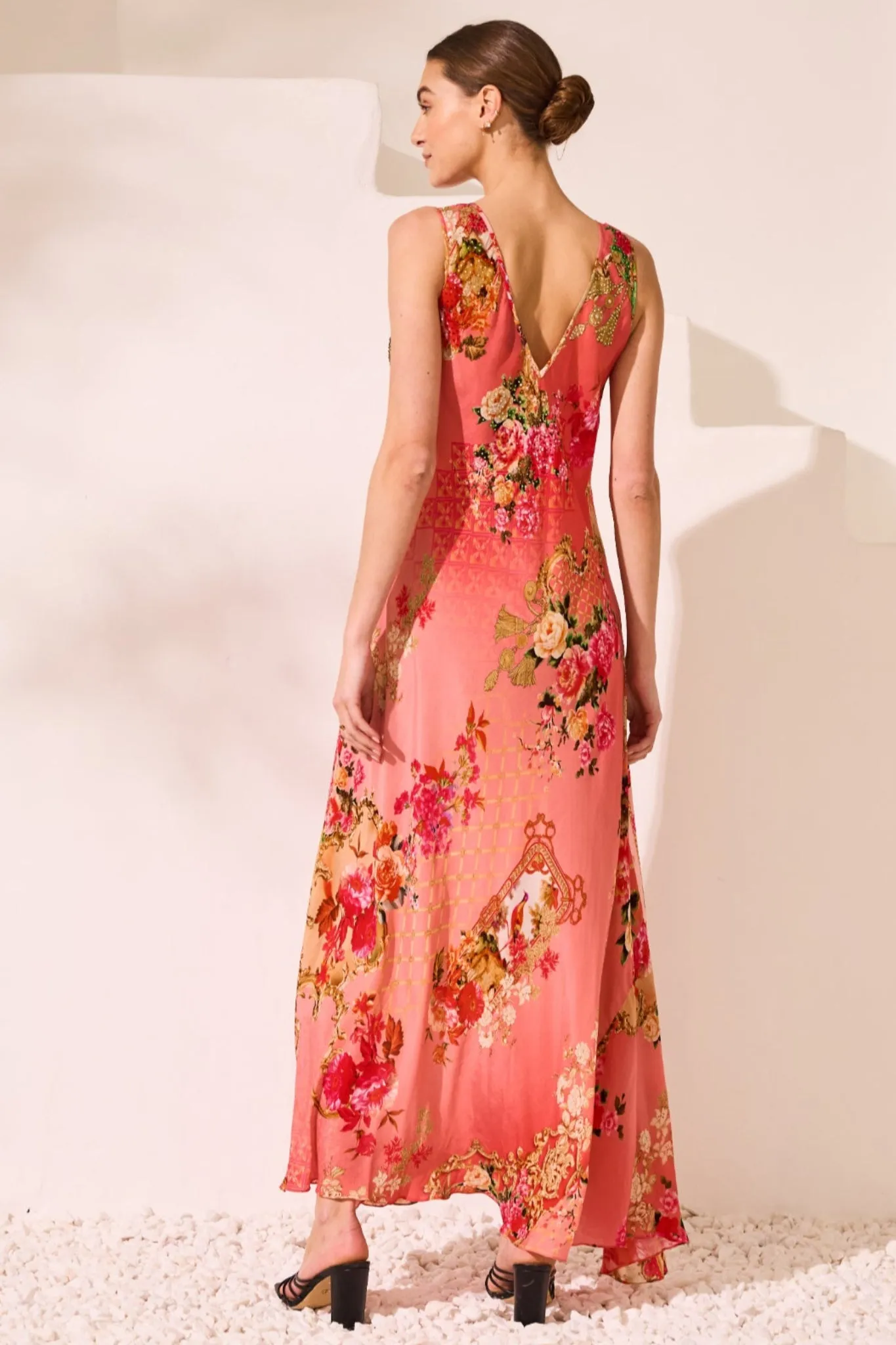 PINK PARADISE A LINE DRESS (PRE ORDER) sold by Czarina product image thumbnail 4