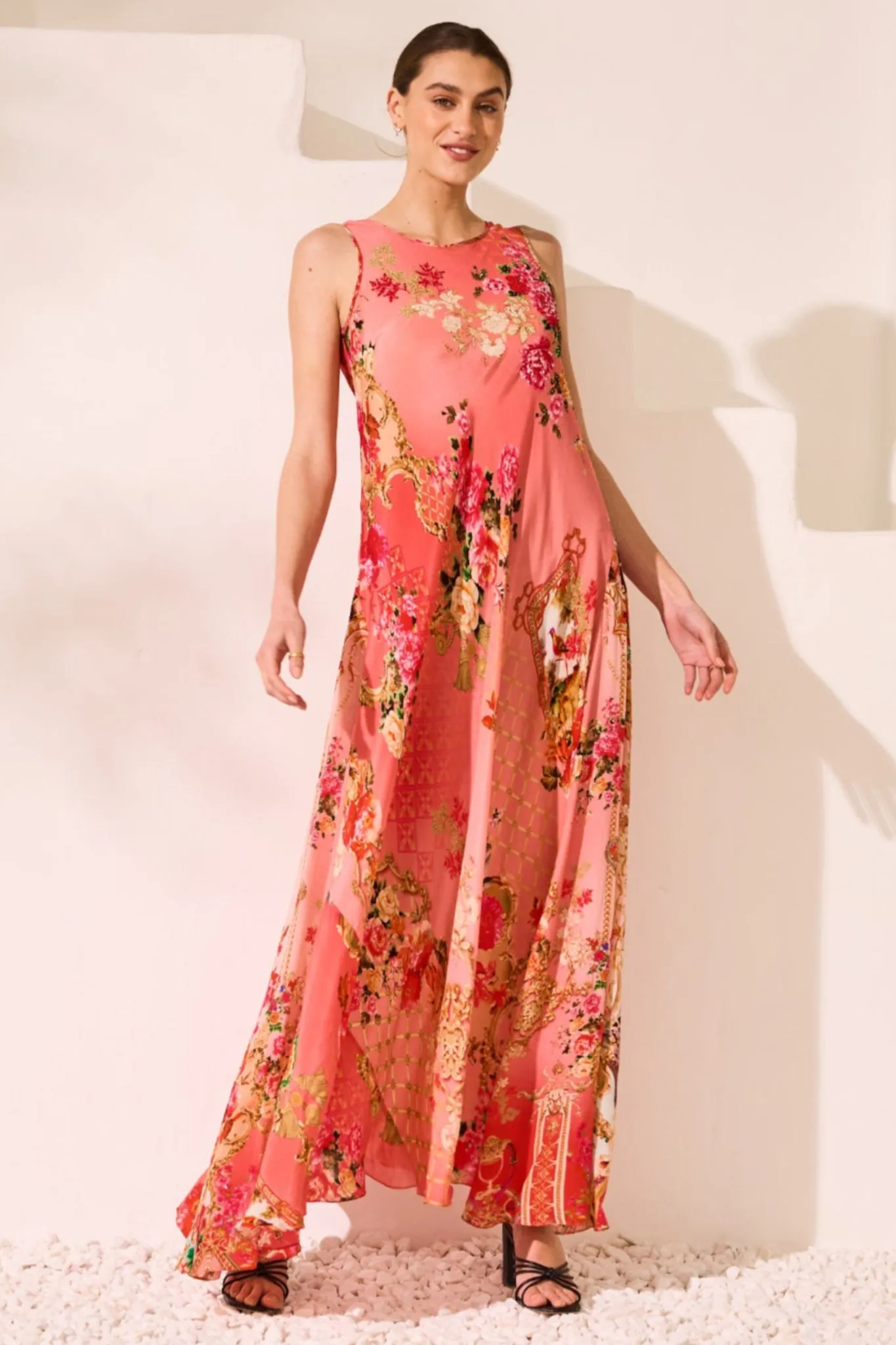 PINK PARADISE A LINE DRESS (PRE ORDER) sold by Czarina product image thumbnail 2