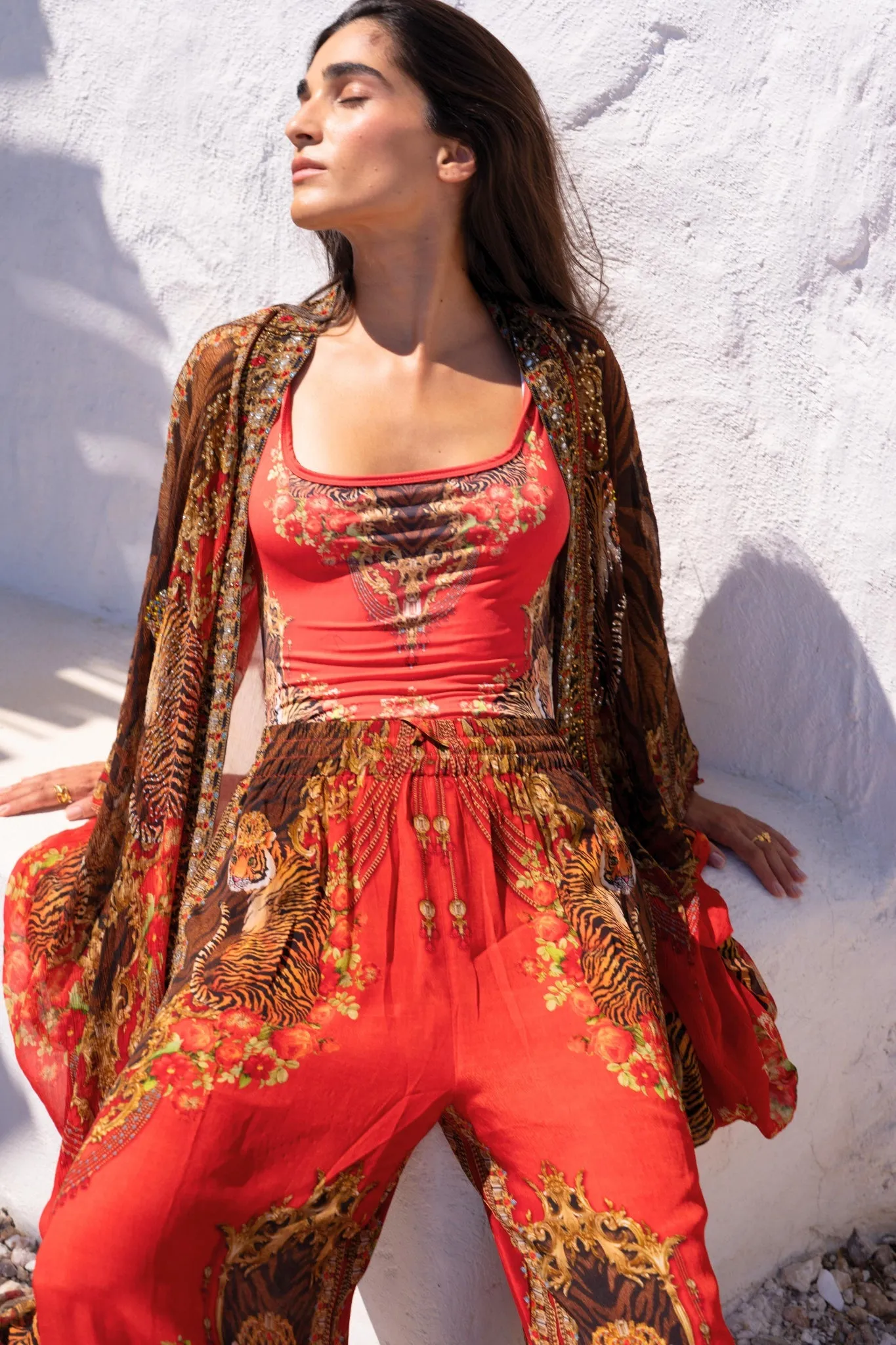 TALES OF THE TIGRESS MEDIUM CAPE sold by Czarina product image thumbnail 5