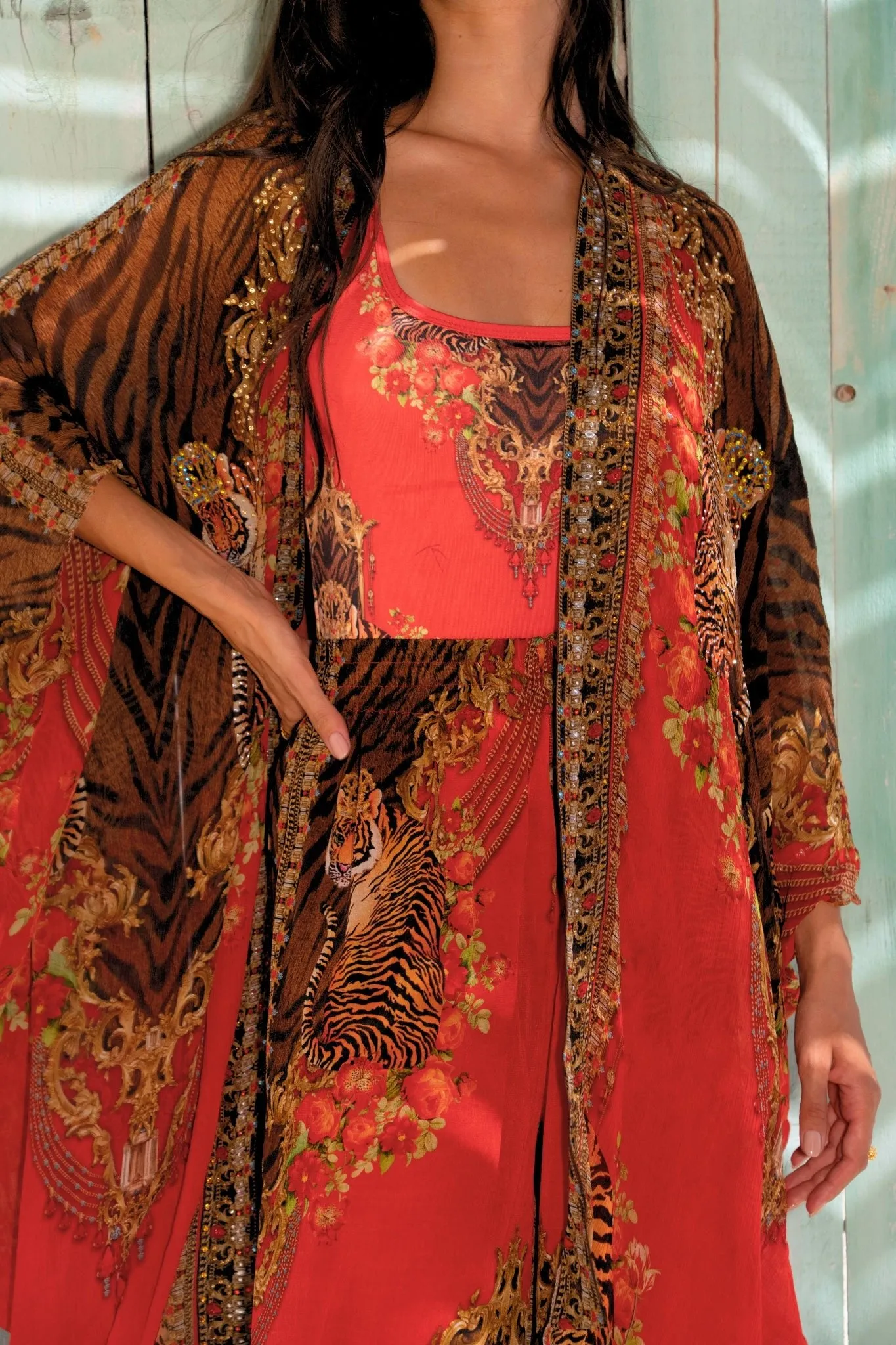 TALES OF THE TIGRESS MEDIUM CAPE sold by Czarina product image thumbnail 2