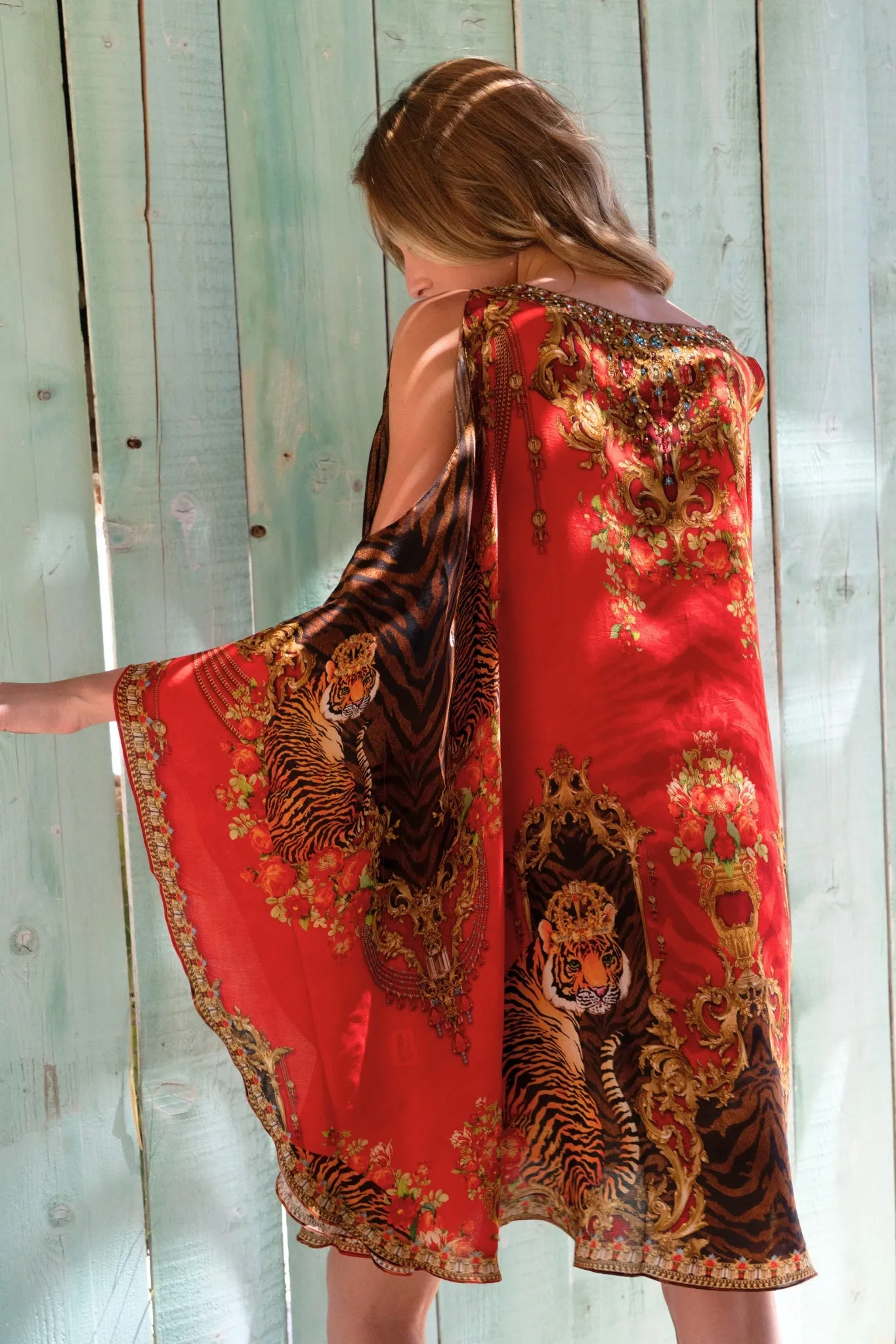 TALES OF THE TIGRESS KAFTAN DRESS sold by Czarina product image thumbnail 2