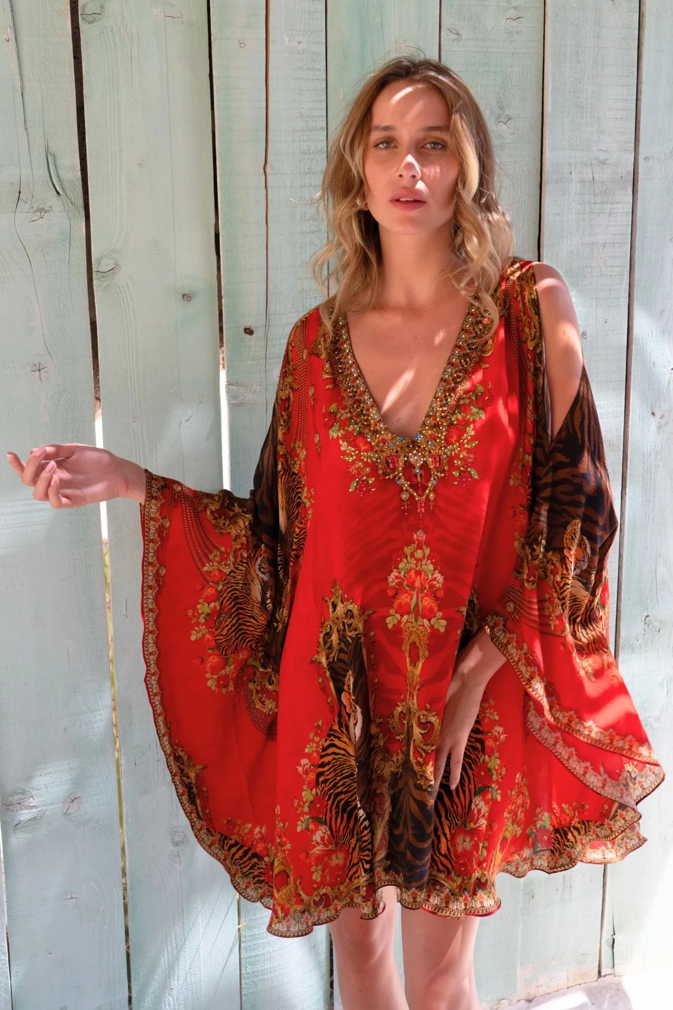 TALES OF THE TIGRESS KAFTAN DRESS sold by Czarina product image thumbnail 4