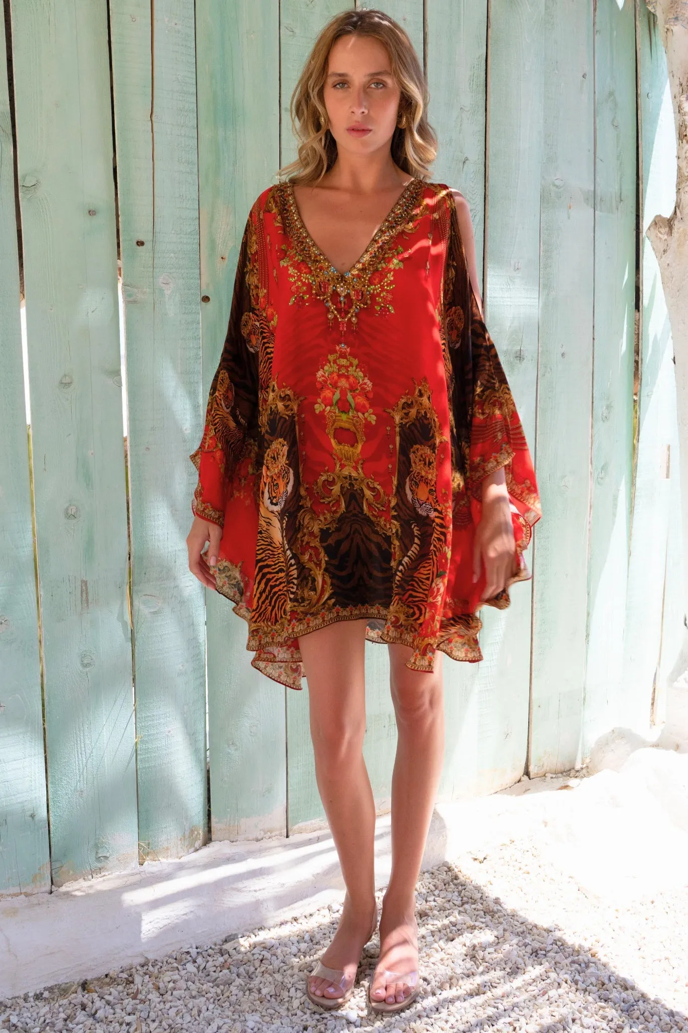 TALES OF THE TIGRESS KAFTAN DRESS sold by Czarina product image thumbnail 3