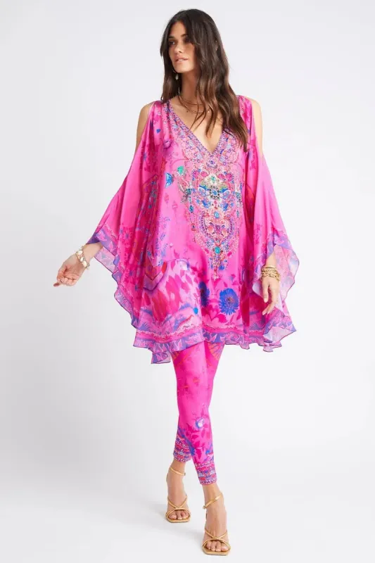 Pink Feeling Twin Set – Kaftan Dress with Matching Leggings sold by Czarina