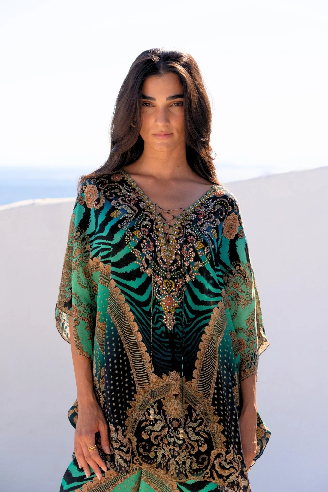 EMERALD EMPRESS BUTTERFLY TOP sold by Czarina product image thumbnail 3