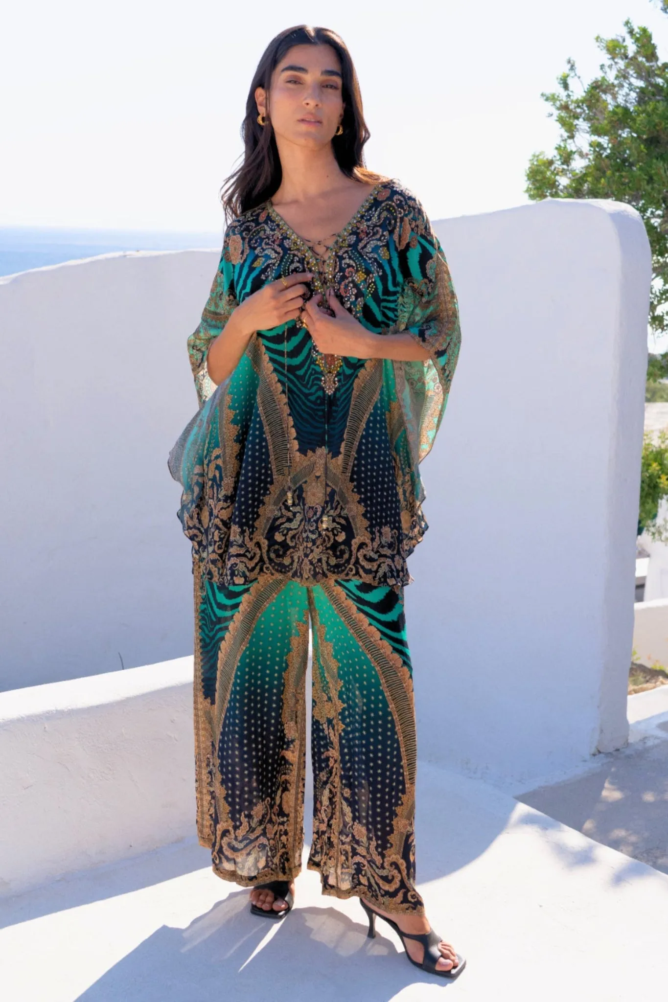 EMERALD EMPRESS BUTTERFLY TOP sold by Czarina product image thumbnail 2