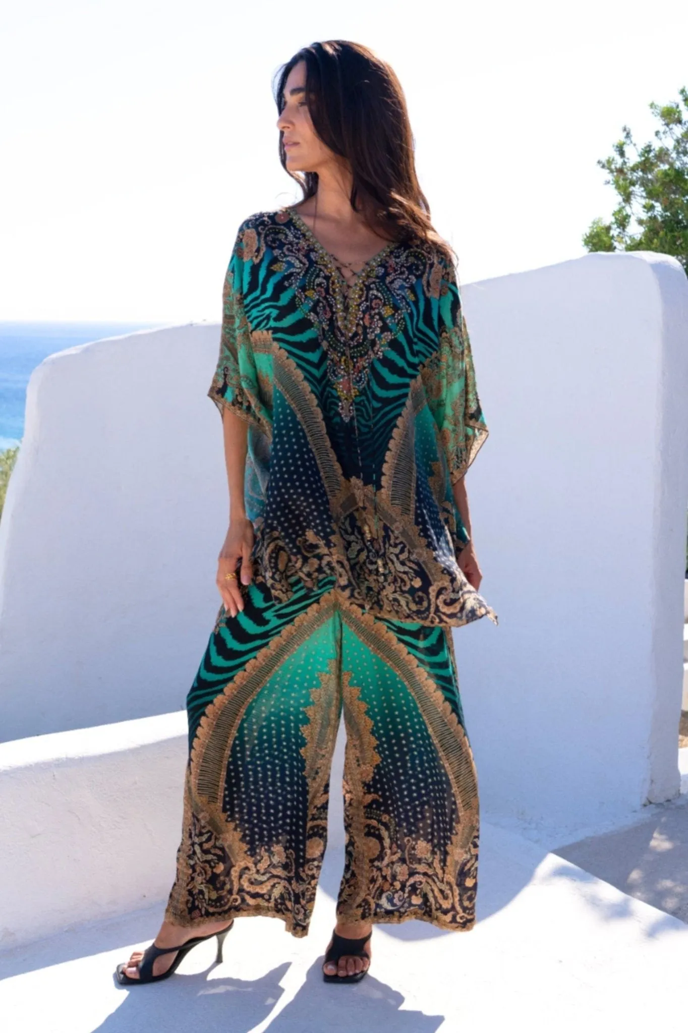 EMERALD EMPRESS BUTTERFLY TOP sold by Czarina product image thumbnail 4