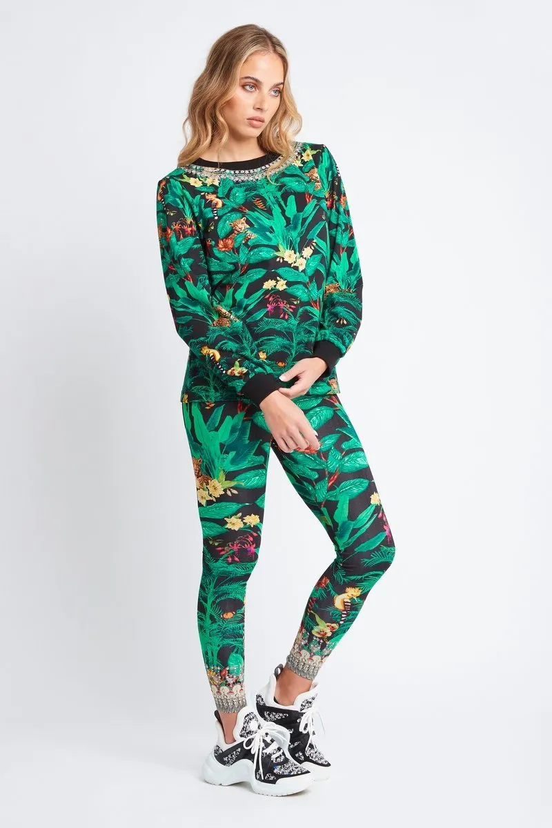 EMERALD QUEEN ROUND-NECK JUMPER sold by Czarina product image thumbnail 3