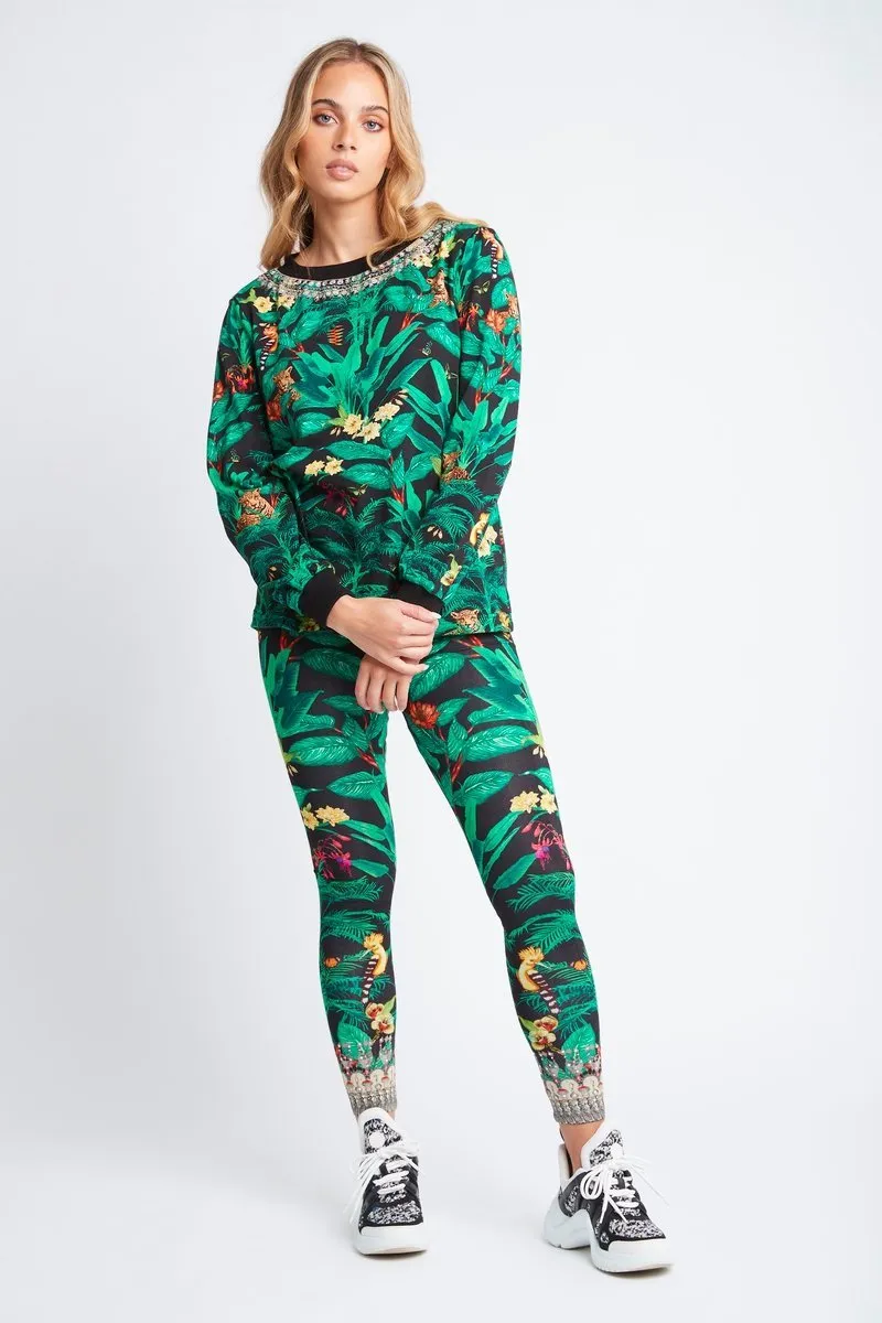 EMERALD QUEEN ROUND-NECK JUMPER sold by Czarina product image thumbnail 2